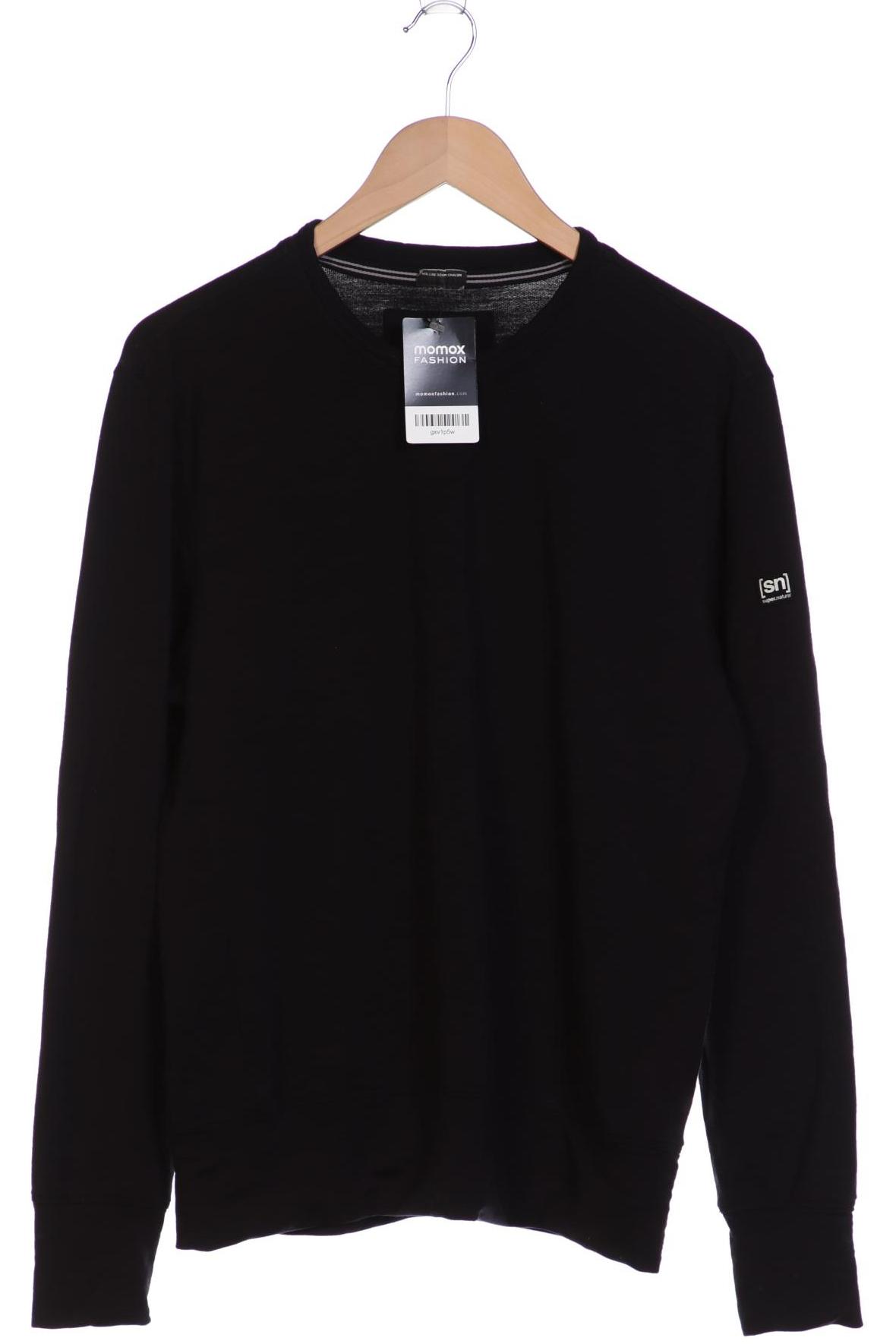 

super.natural Herren Sweatshirt, schwarz