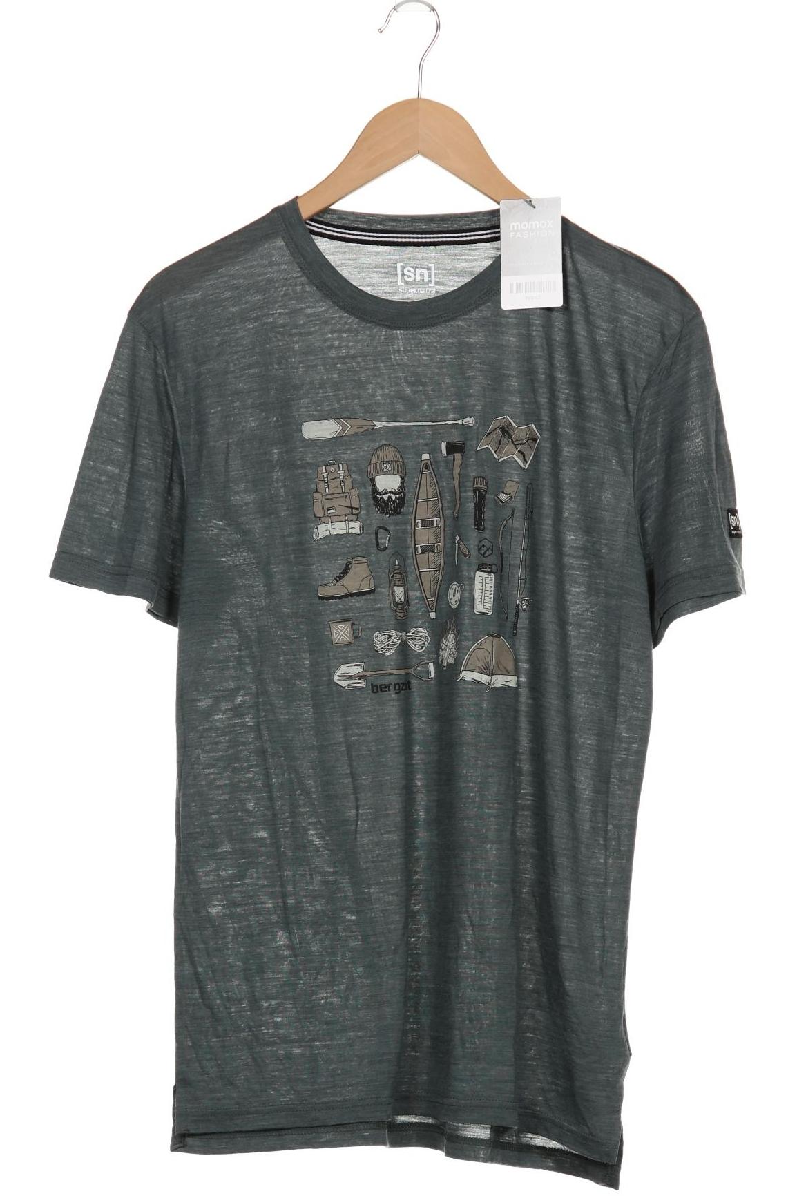 

super.natural Herren T-Shirt, grün, Gr. 52