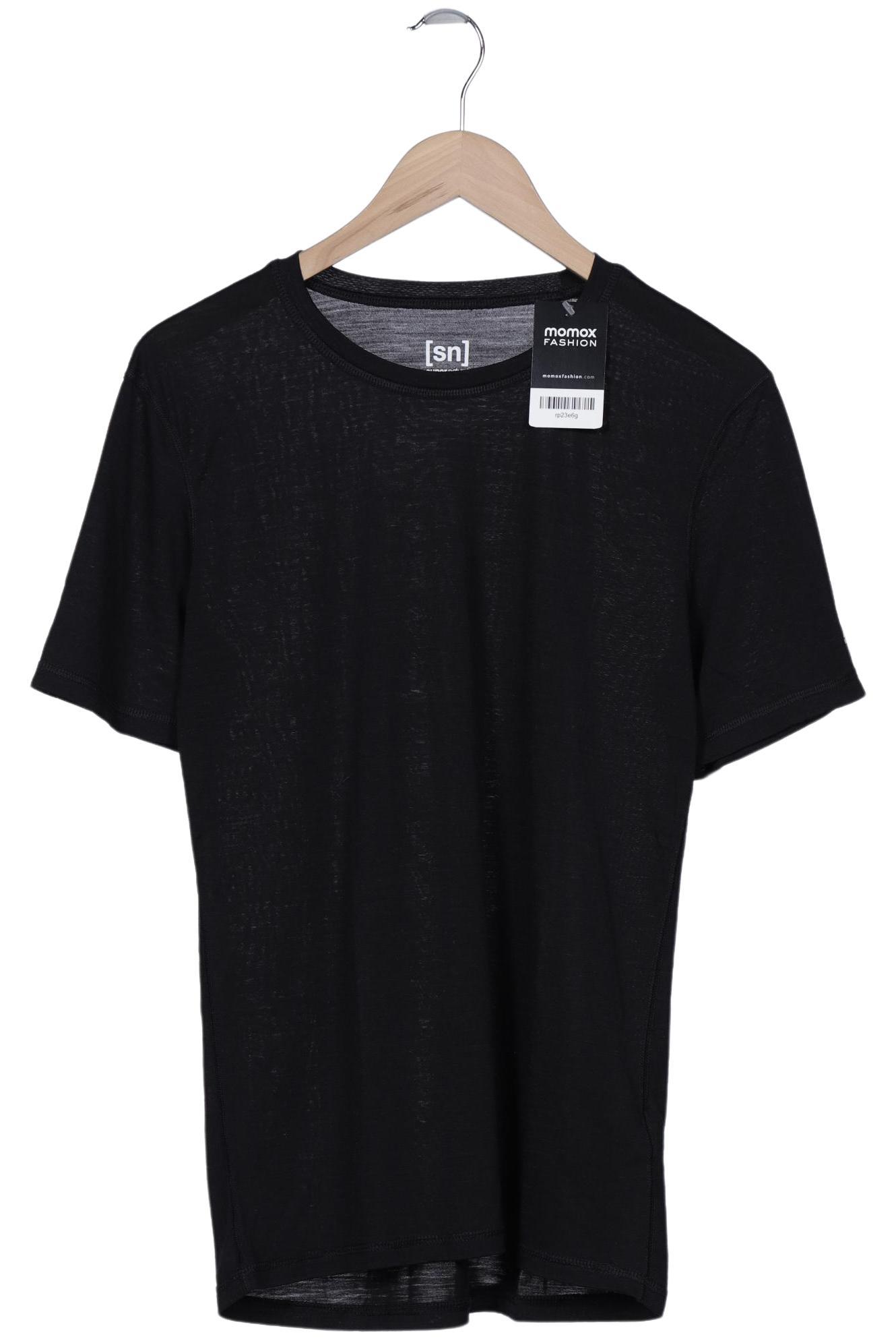 

super.natural Herren T-Shirt, schwarz, Gr. 52