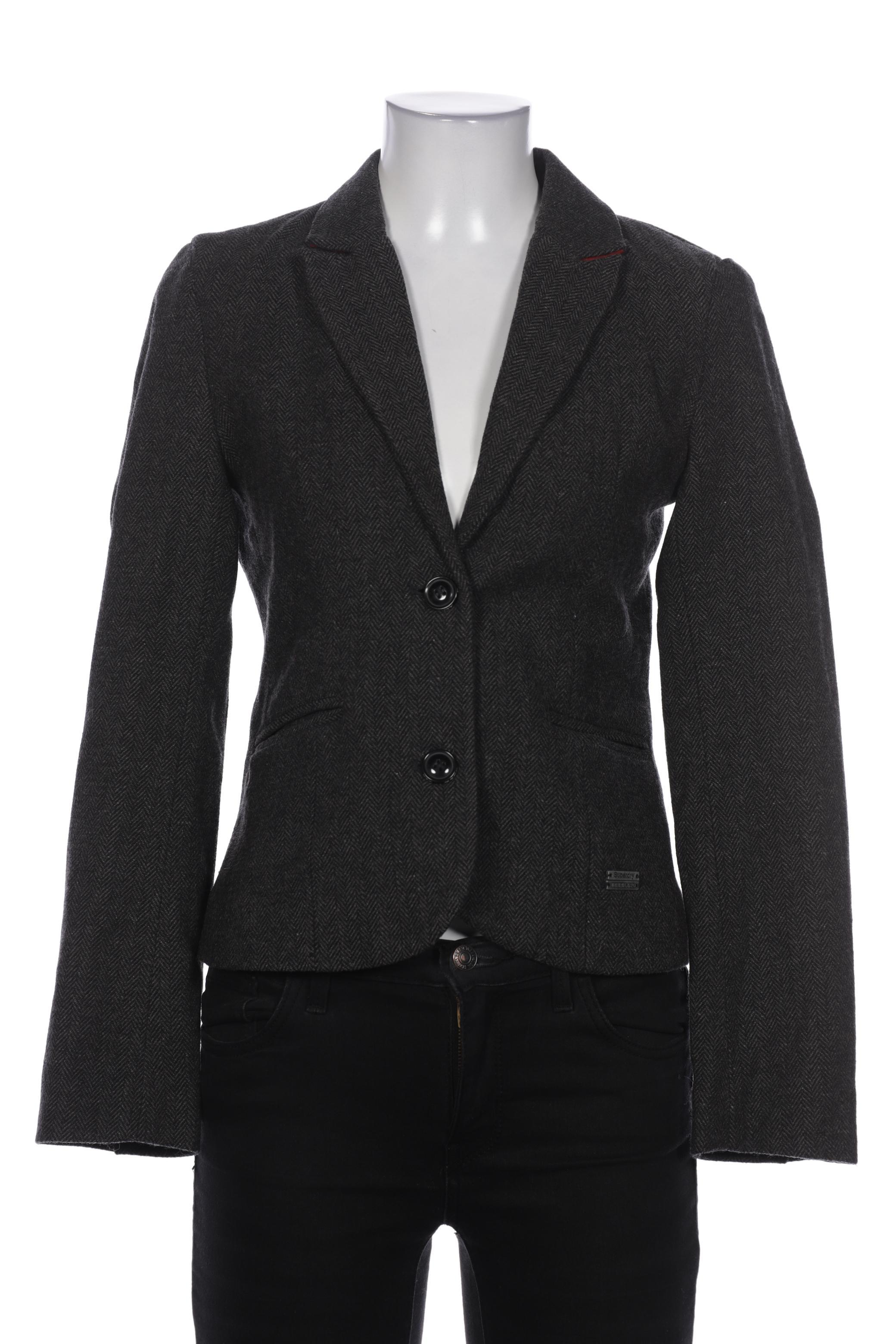

Superdry Damen Blazer, grau, Gr. 36