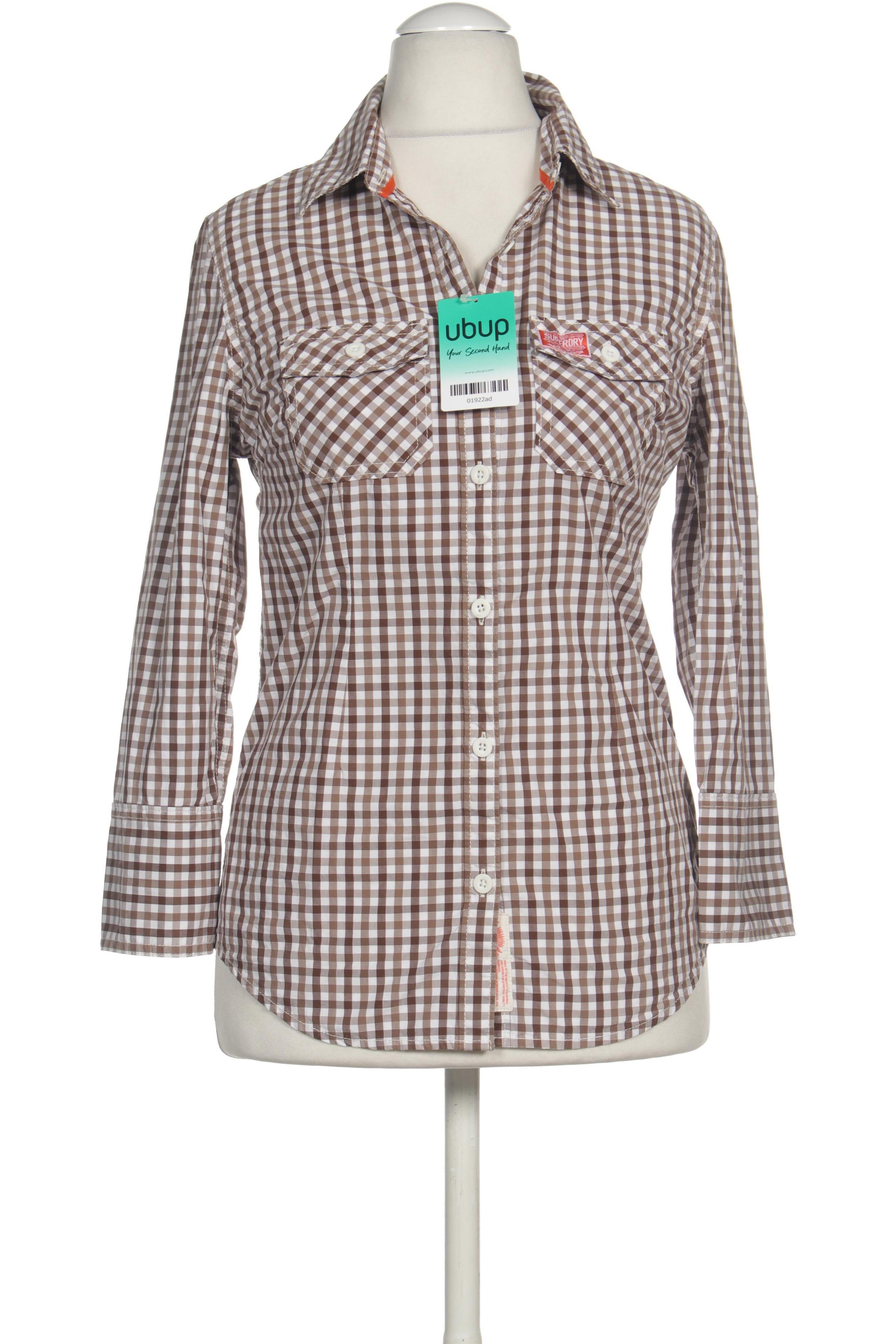 

Superdry Damen Bluse, braun, Gr.
