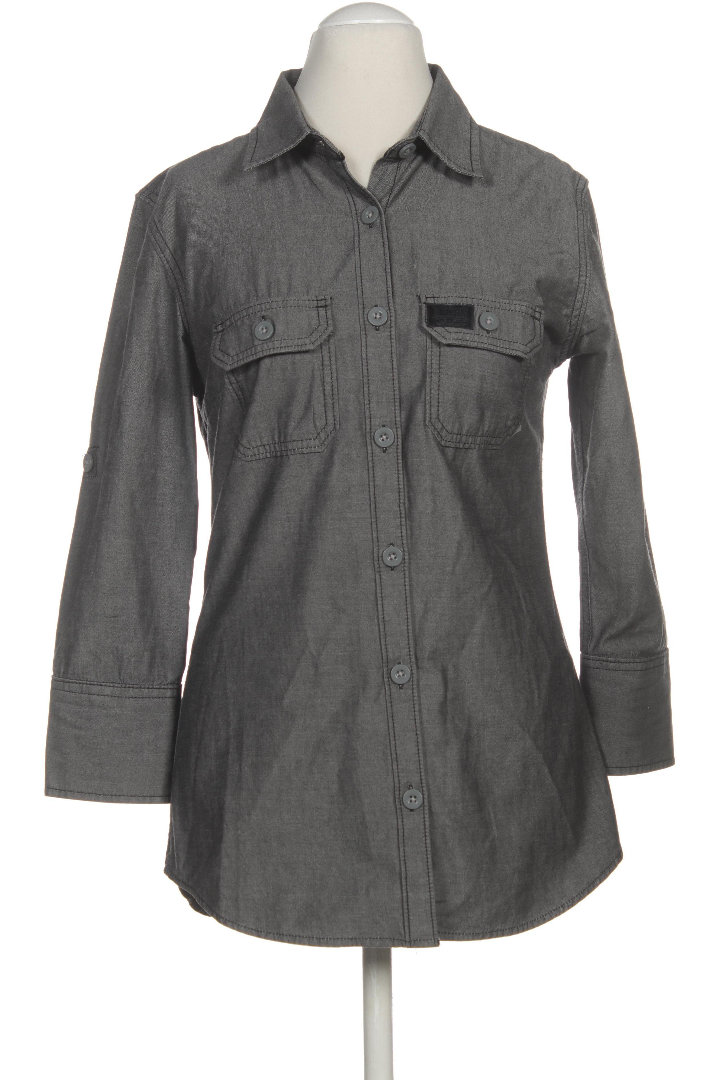 

Superdry Damen Bluse, grau, Gr.