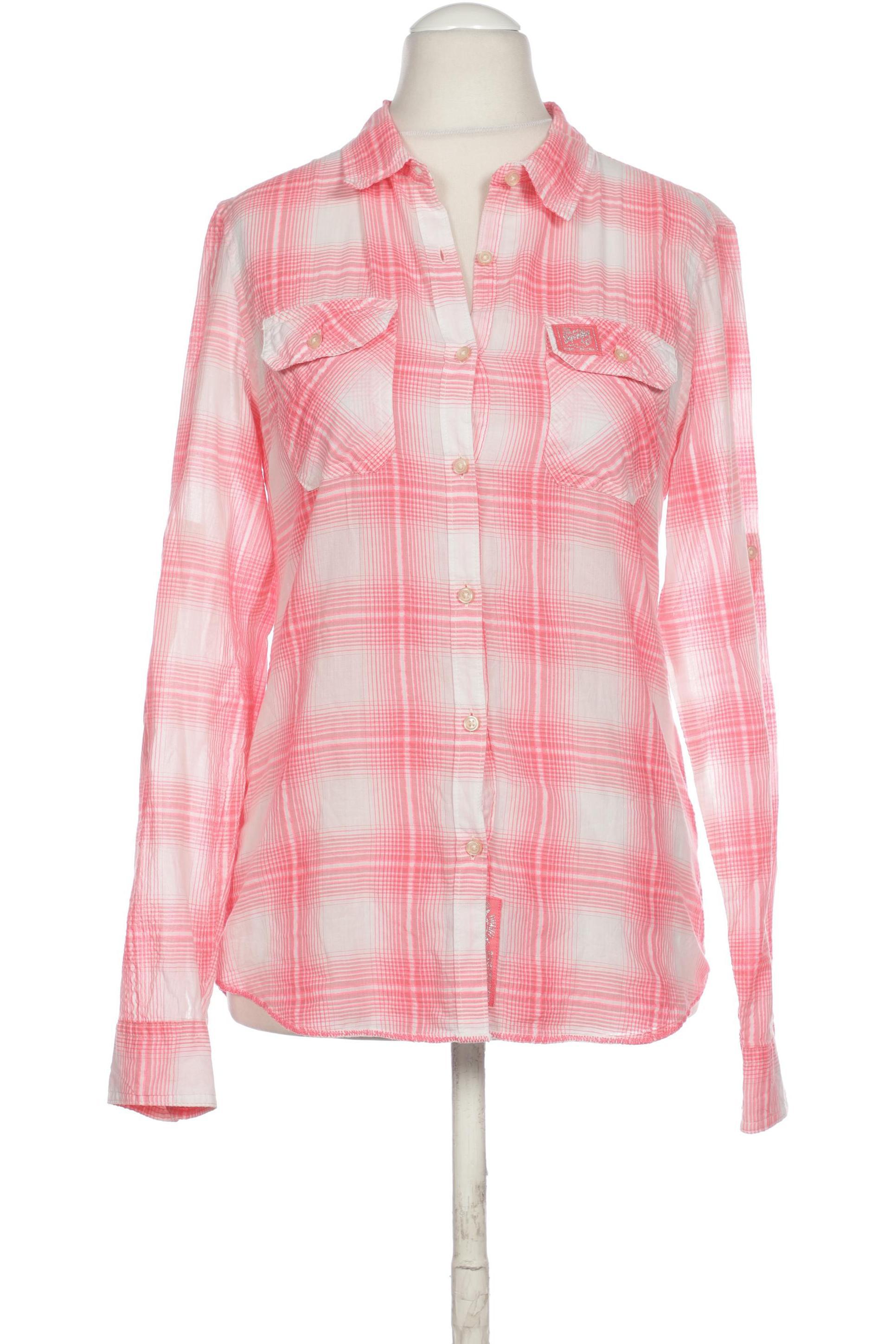 

Superdry Damen Bluse, pink, Gr.