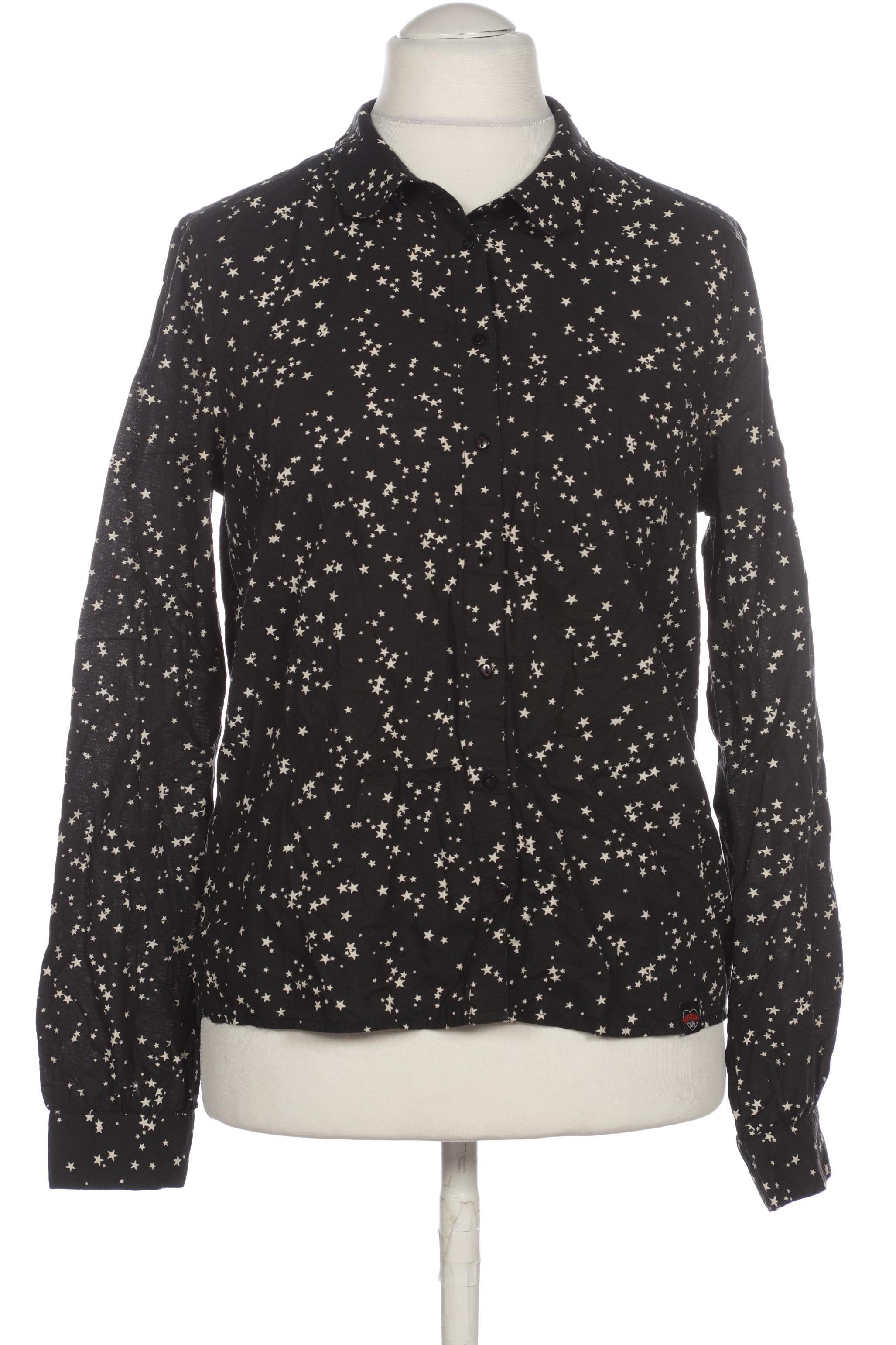 

Superdry Damen Bluse, schwarz, Gr.