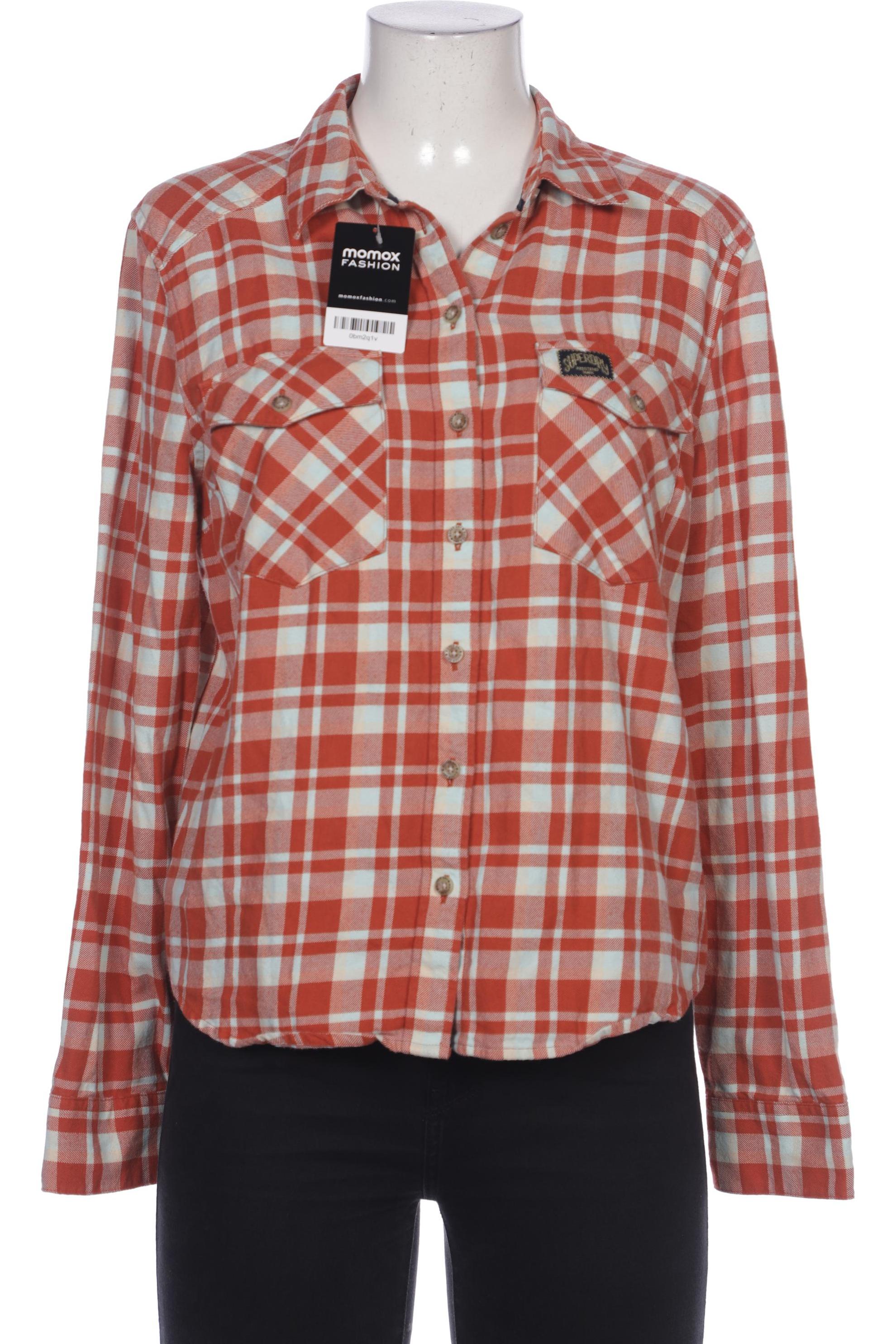 

Superdry Damen Bluse, rot, Gr. 42