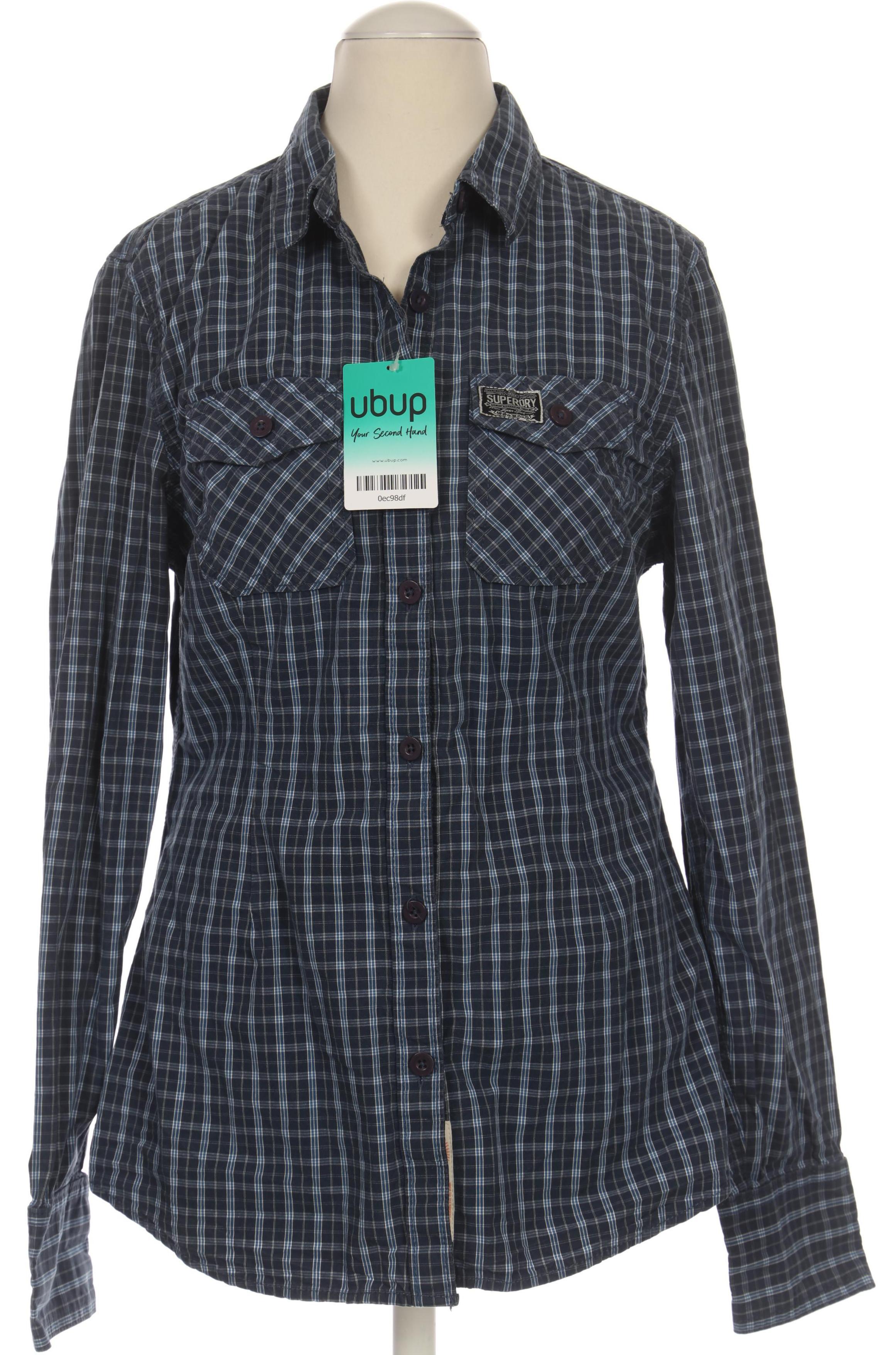 

Superdry Damen Bluse, blau, Gr.