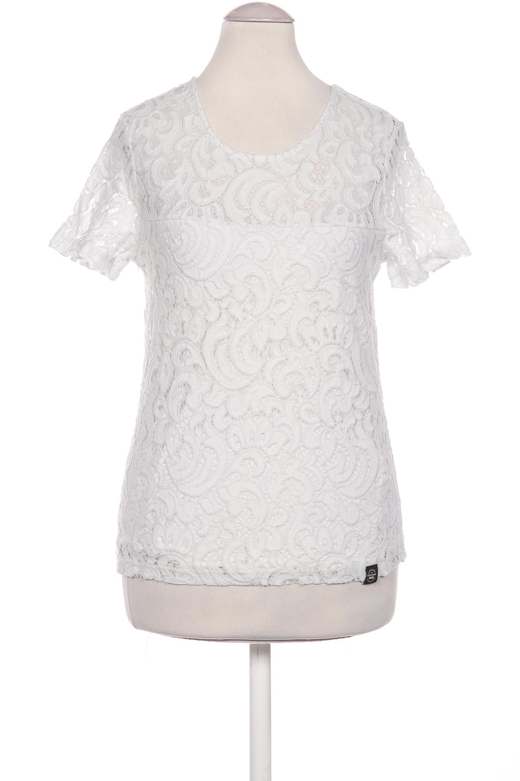 

Superdry Damen Bluse, weiß, Gr. 36