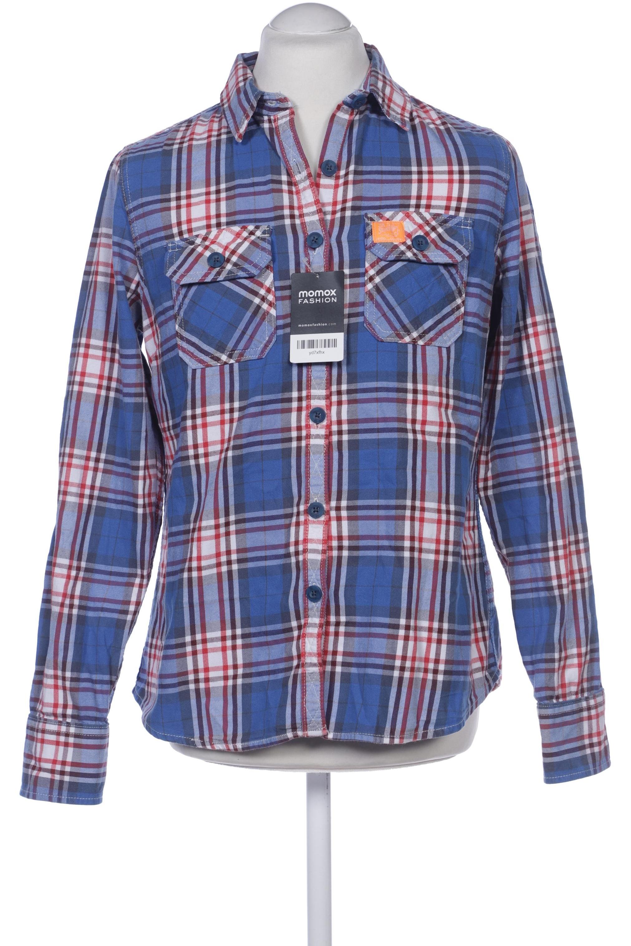 

Superdry Damen Bluse, blau, Gr. 44