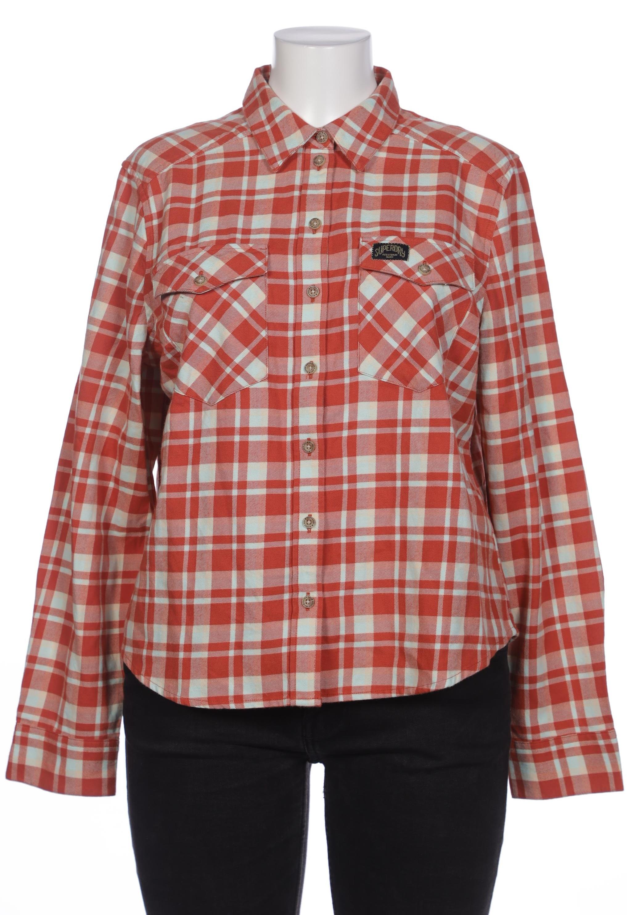 

Superdry Damen Bluse, rot, Gr. 44