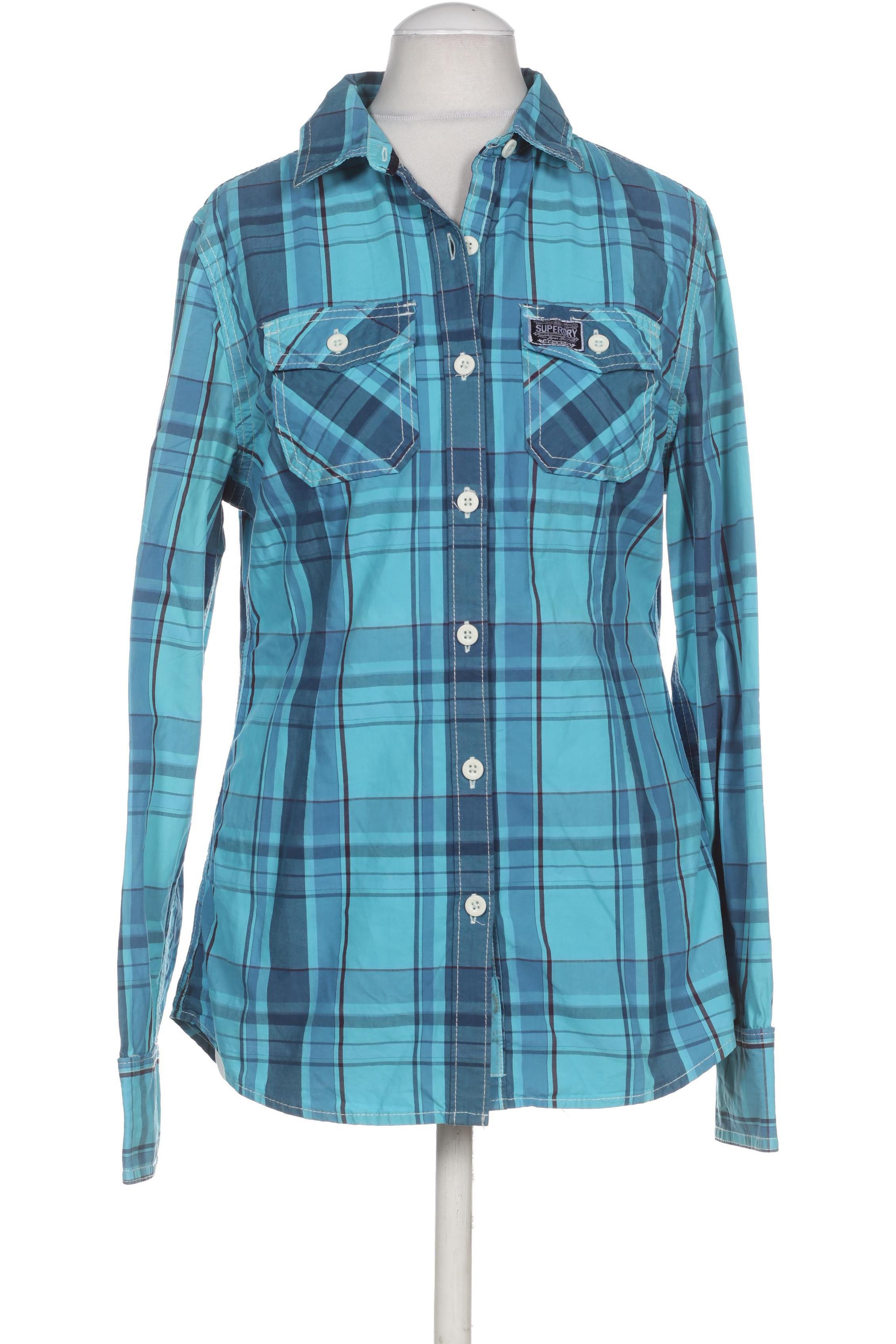 

Superdry Damen Bluse, blau, Gr.