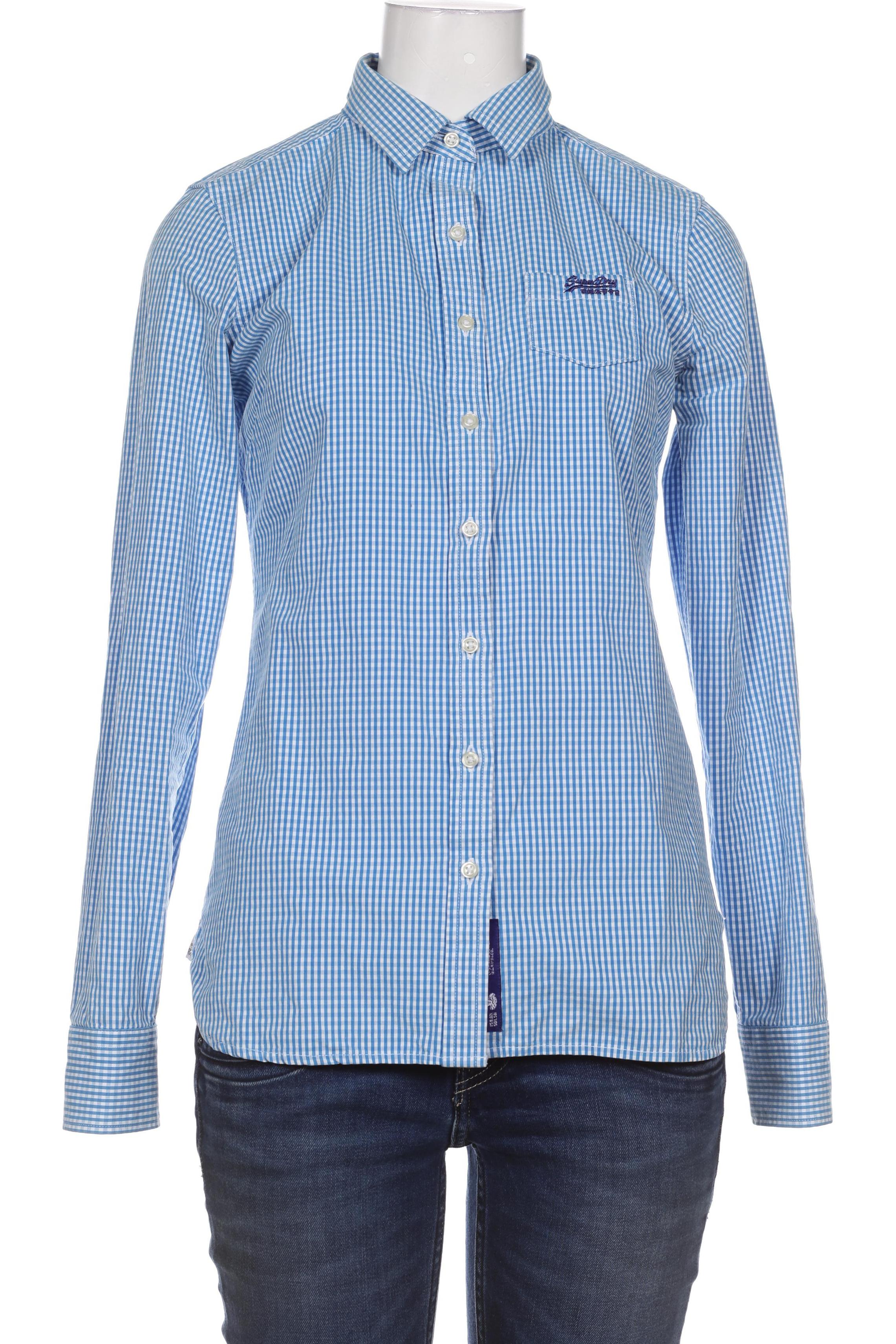 

Superdry Damen Bluse, blau, Gr.
