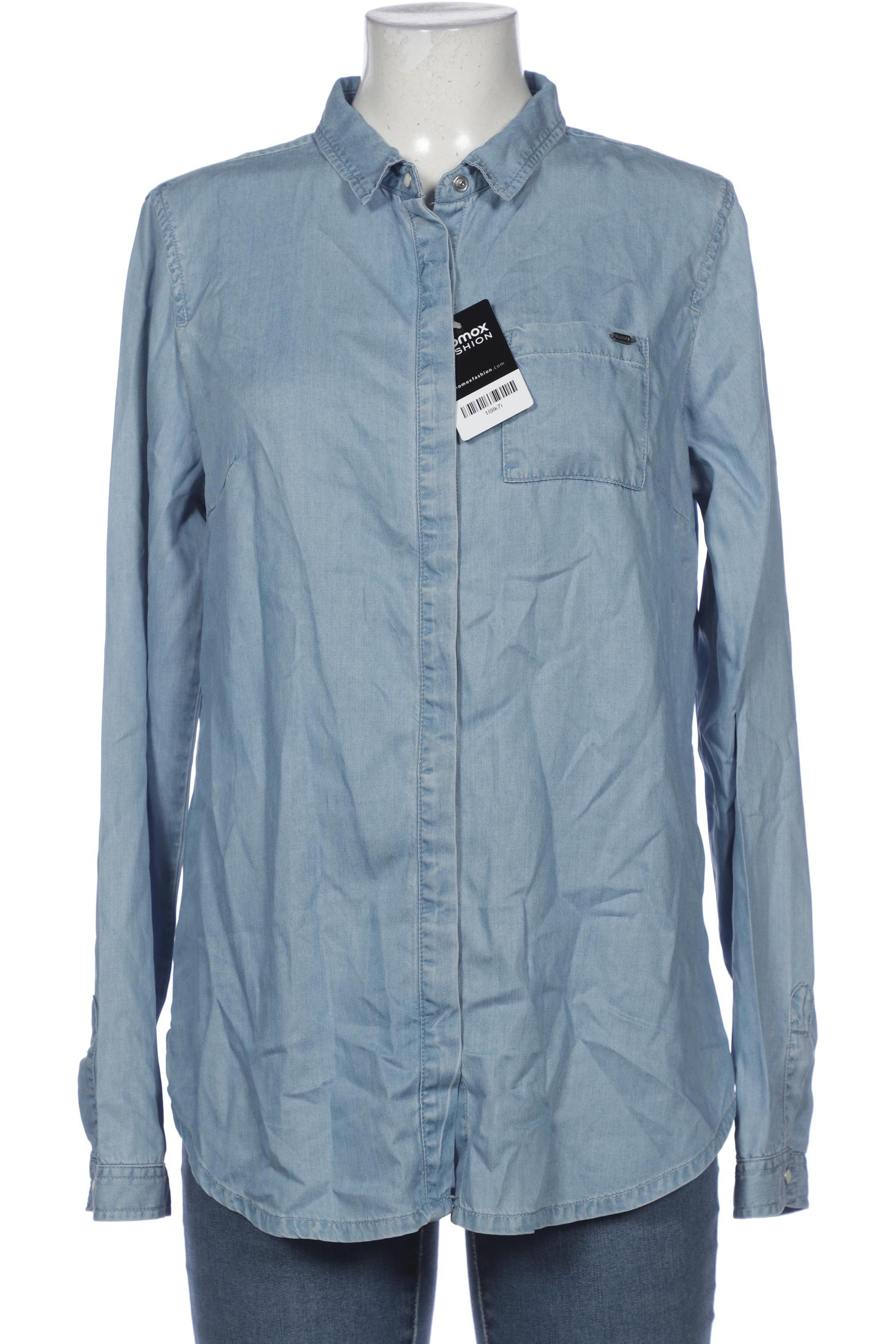 

Superdry Damen Bluse, blau, Gr. 42