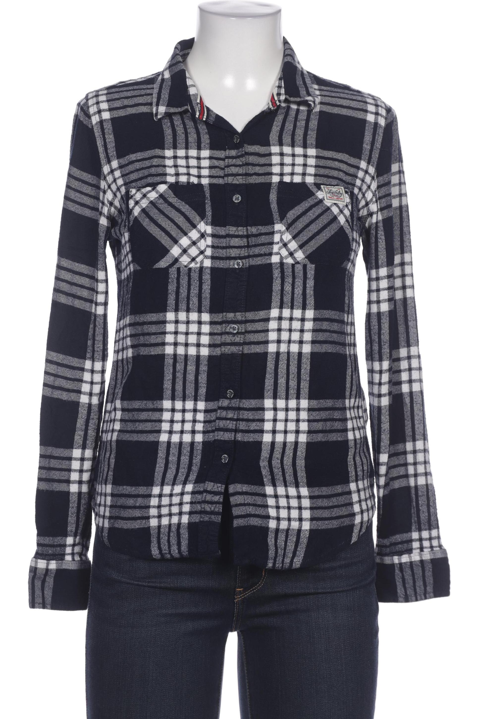 

Superdry Damen Bluse, marineblau, Gr. 36