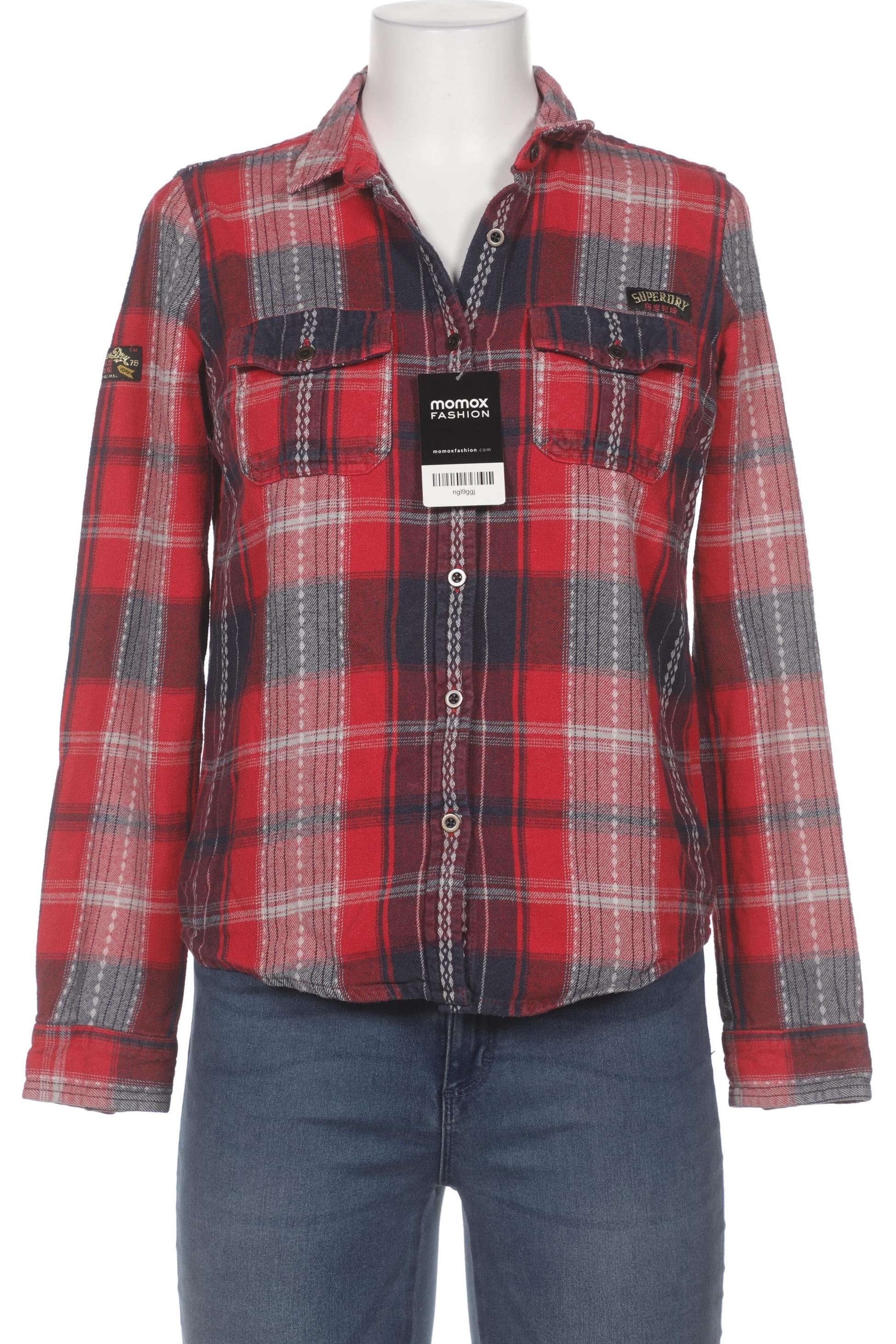 

Superdry Damen Bluse, rot, Gr. 38
