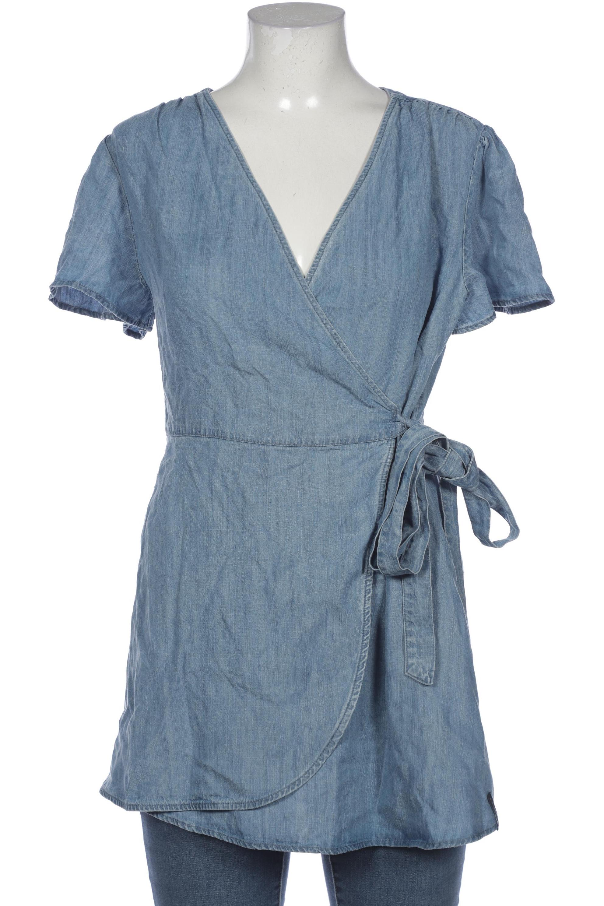 

Superdry Damen Bluse, blau, Gr. 42