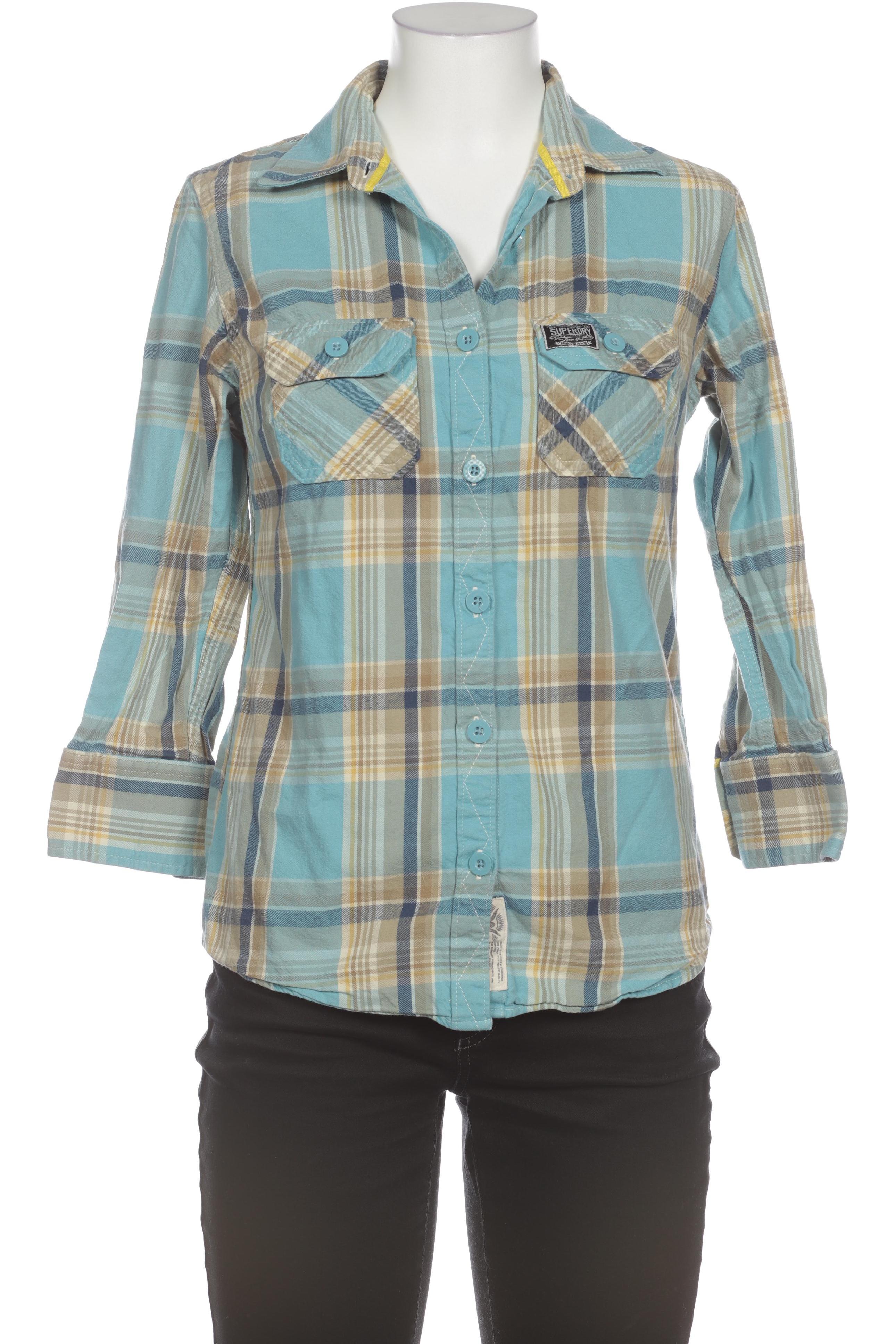 

Superdry Damen Bluse, türkis, Gr.
