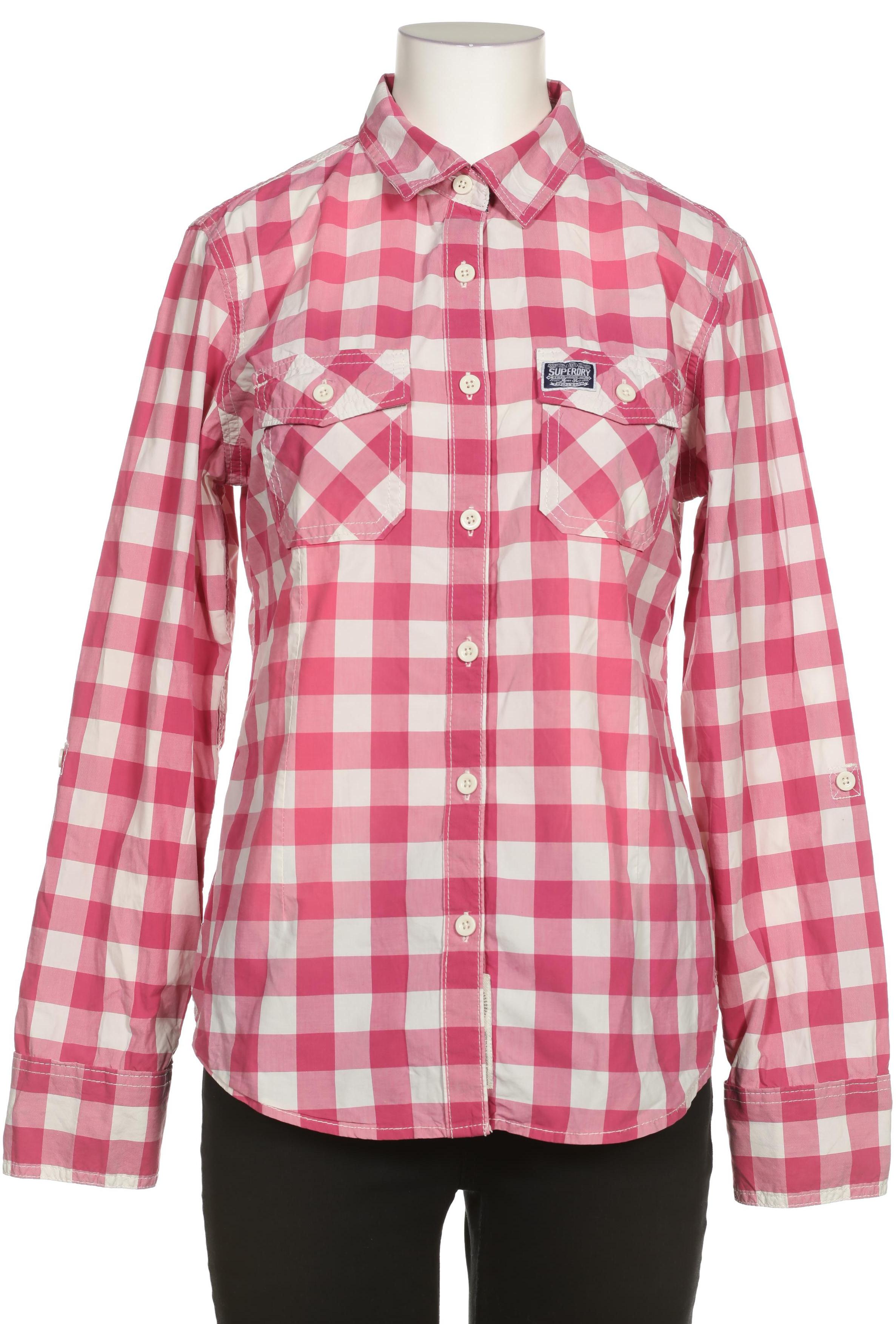 

Superdry Damen Bluse, pink, Gr.