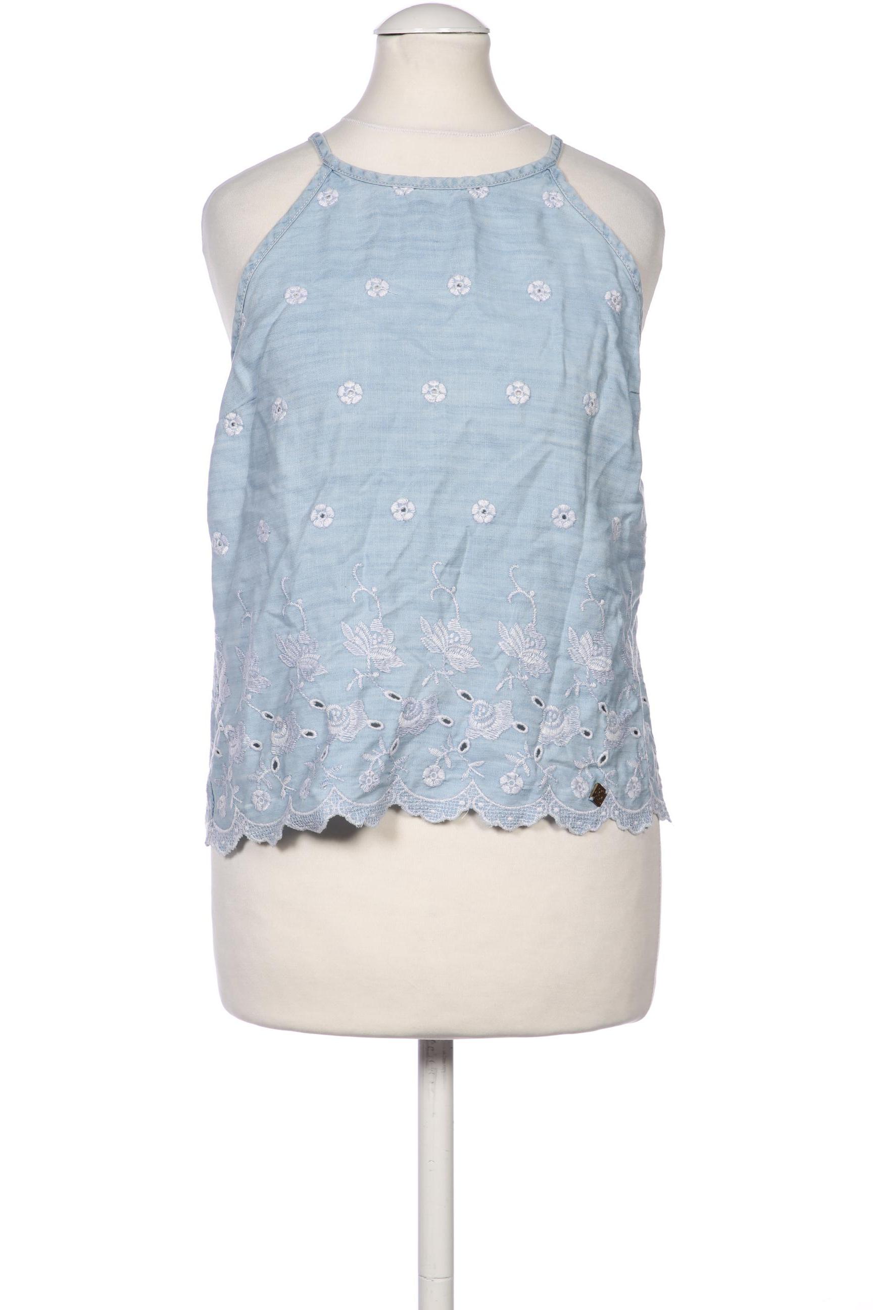 

Superdry Damen Bluse, hellblau, Gr. 36