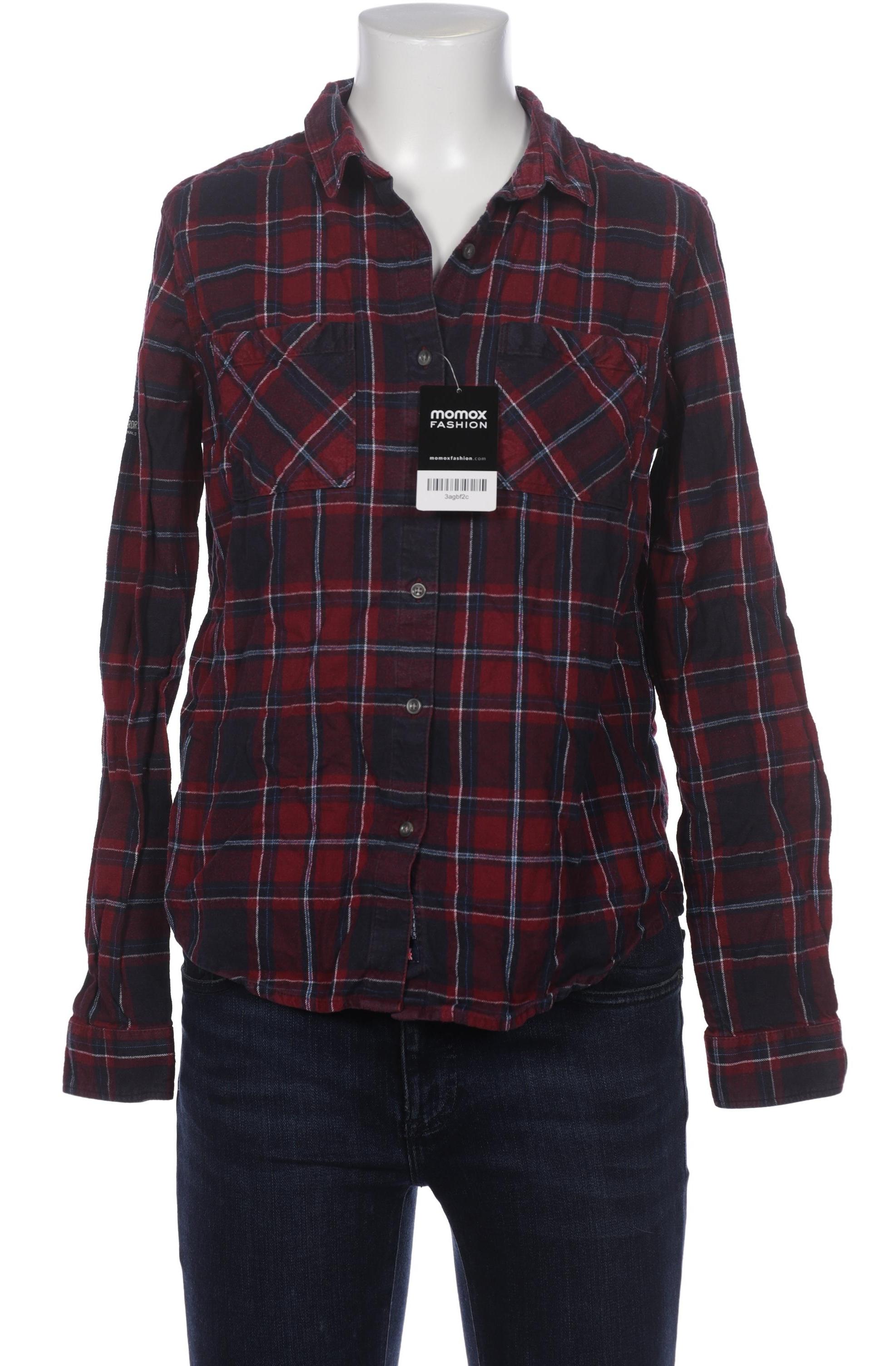 

Superdry Damen Bluse, bordeaux, Gr. 38