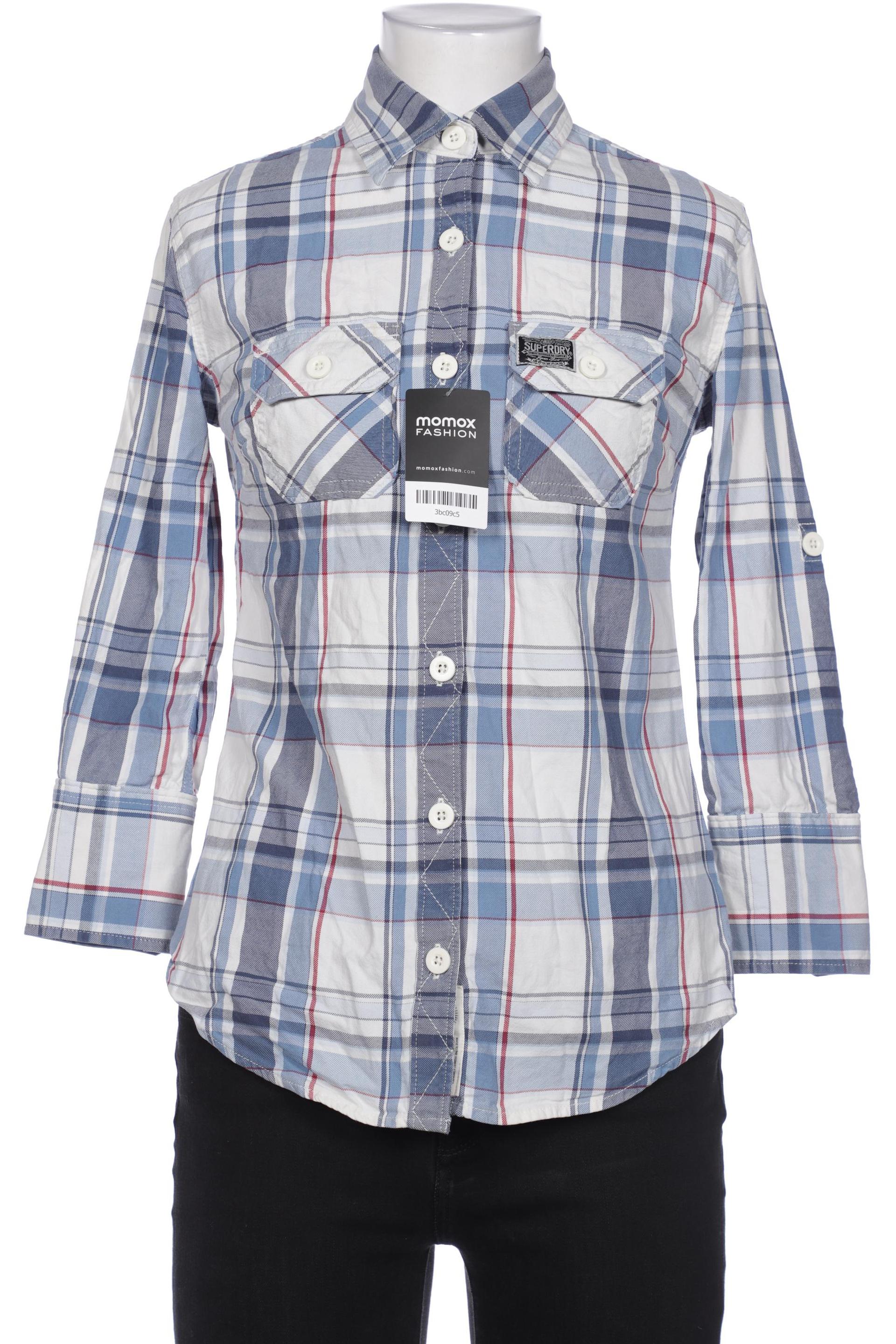 

Superdry Damen Bluse, hellblau