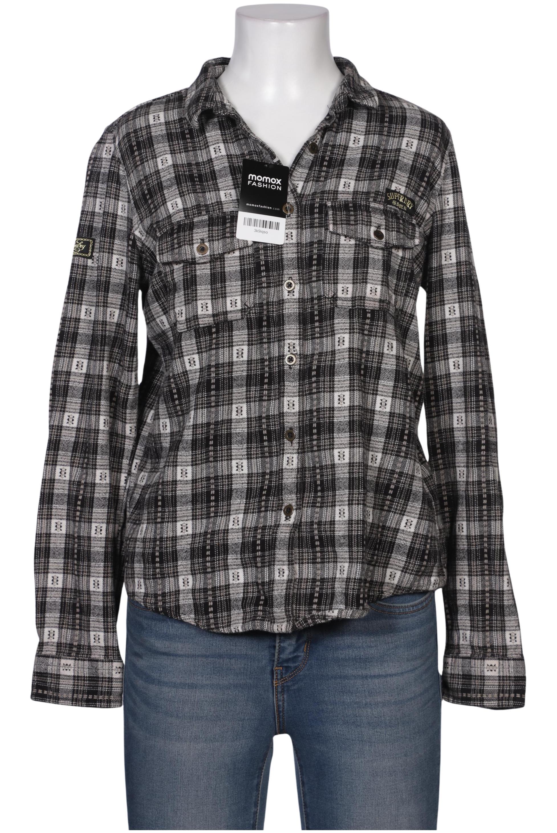 

Superdry Damen Bluse, grau, Gr. 40