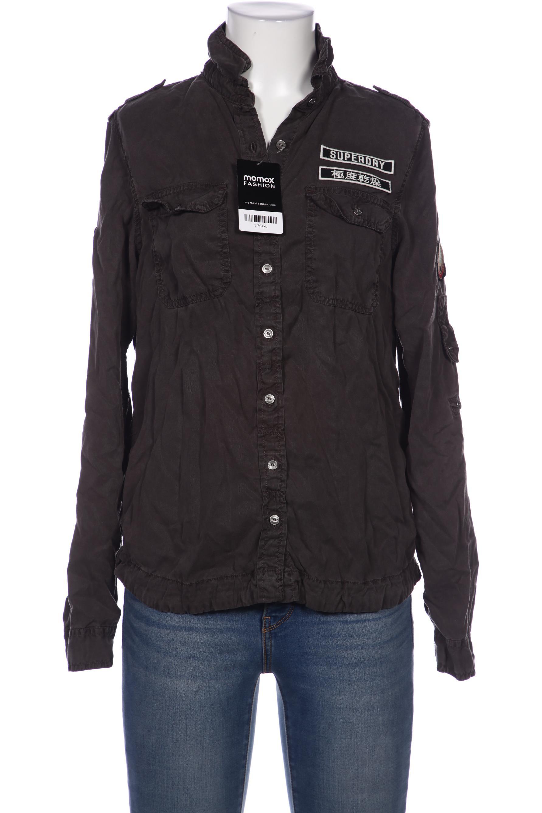 

Superdry Damen Bluse, grau