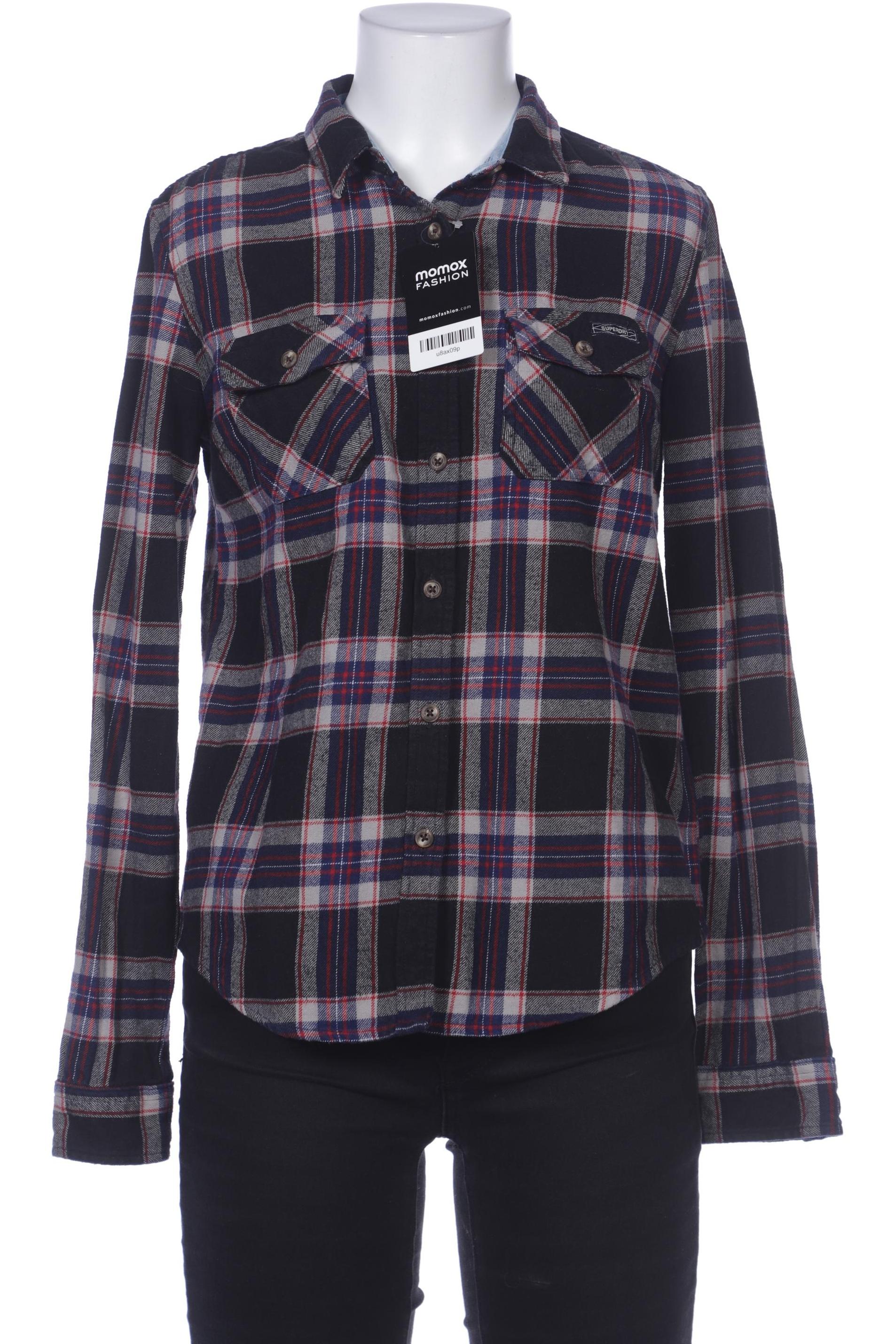 

Superdry Damen Bluse, schwarz, Gr. 36