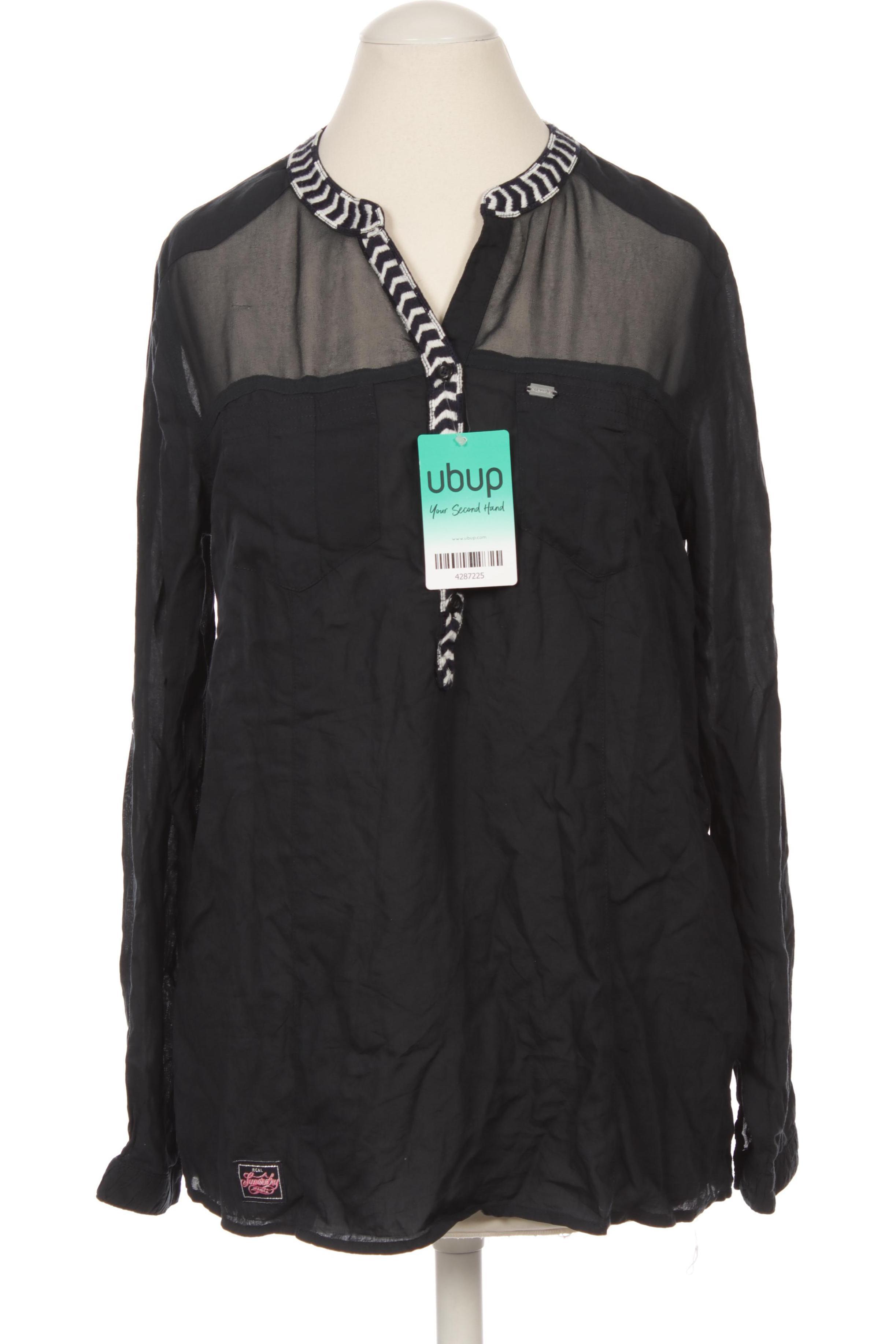

Superdry Damen Bluse, blau, Gr.