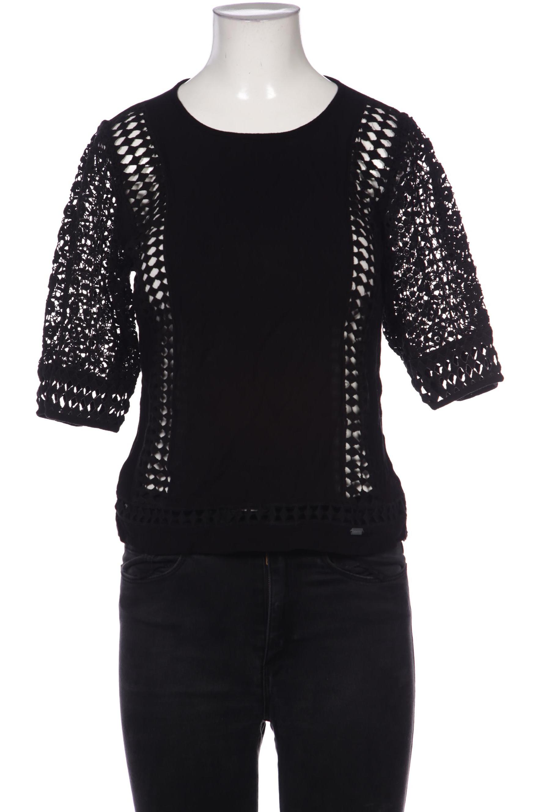 

Superdry Damen Bluse, schwarz, Gr. 36
