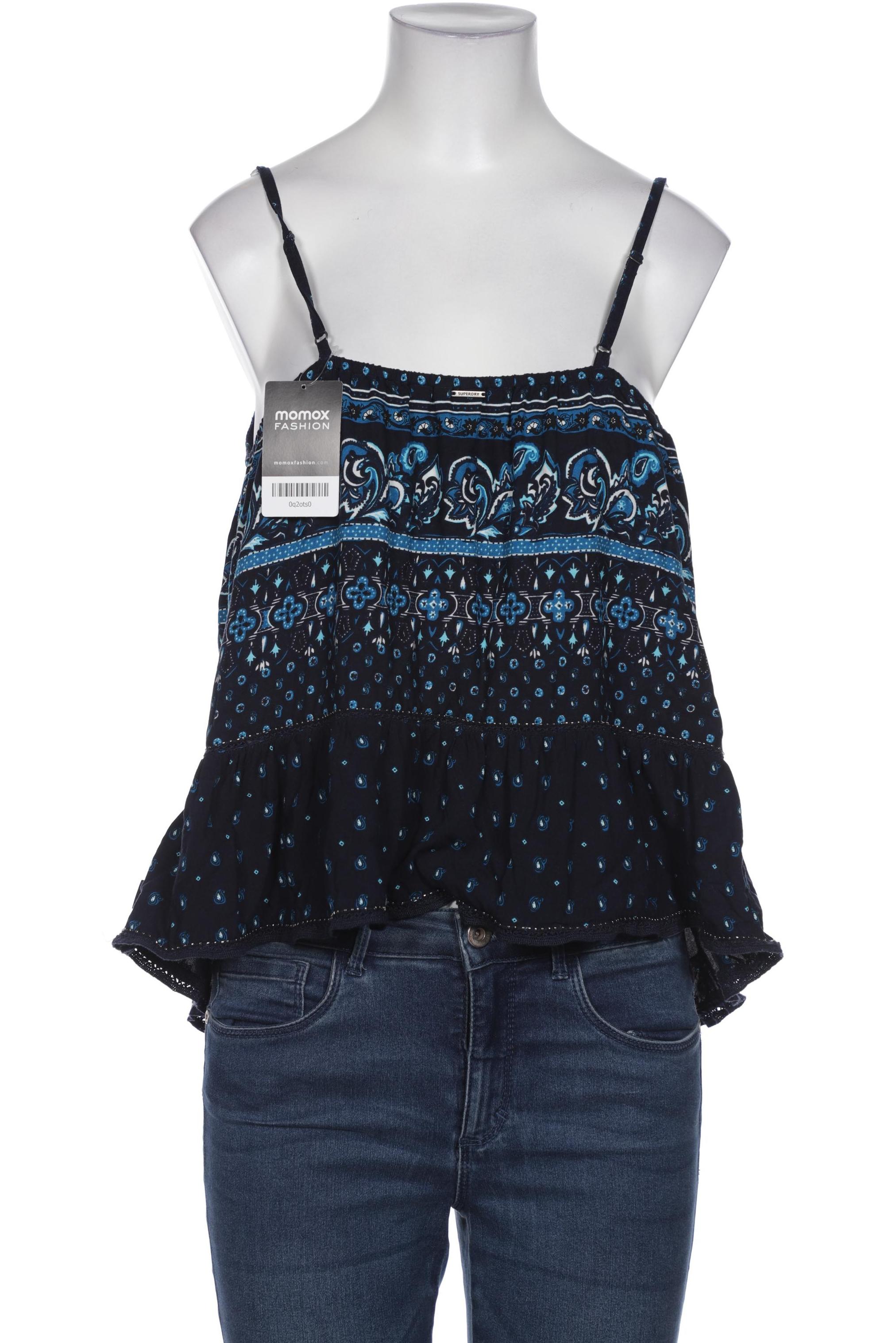 

Superdry Damen Bluse, marineblau