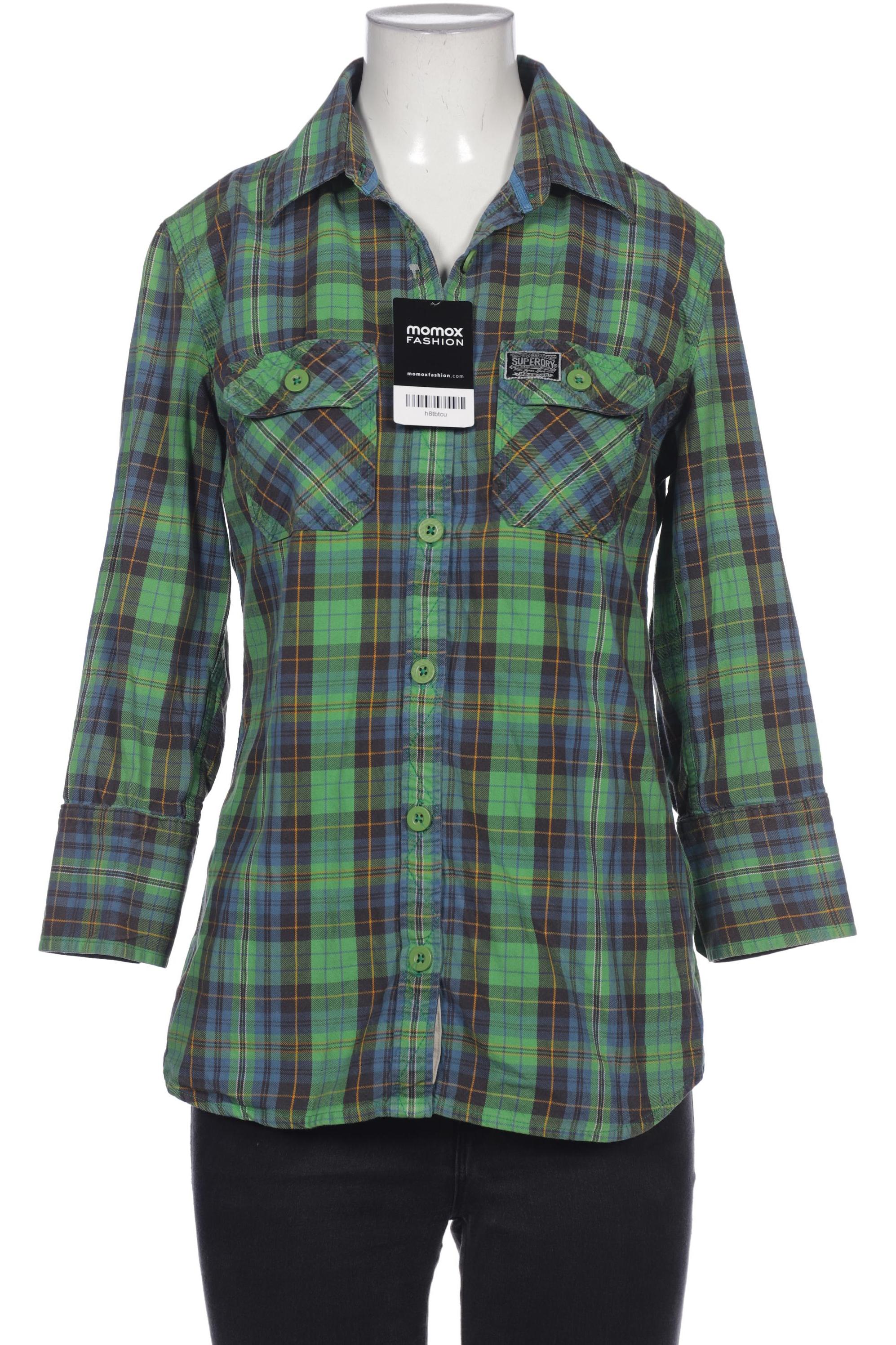 

Superdry Damen Bluse, grün, Gr. 38