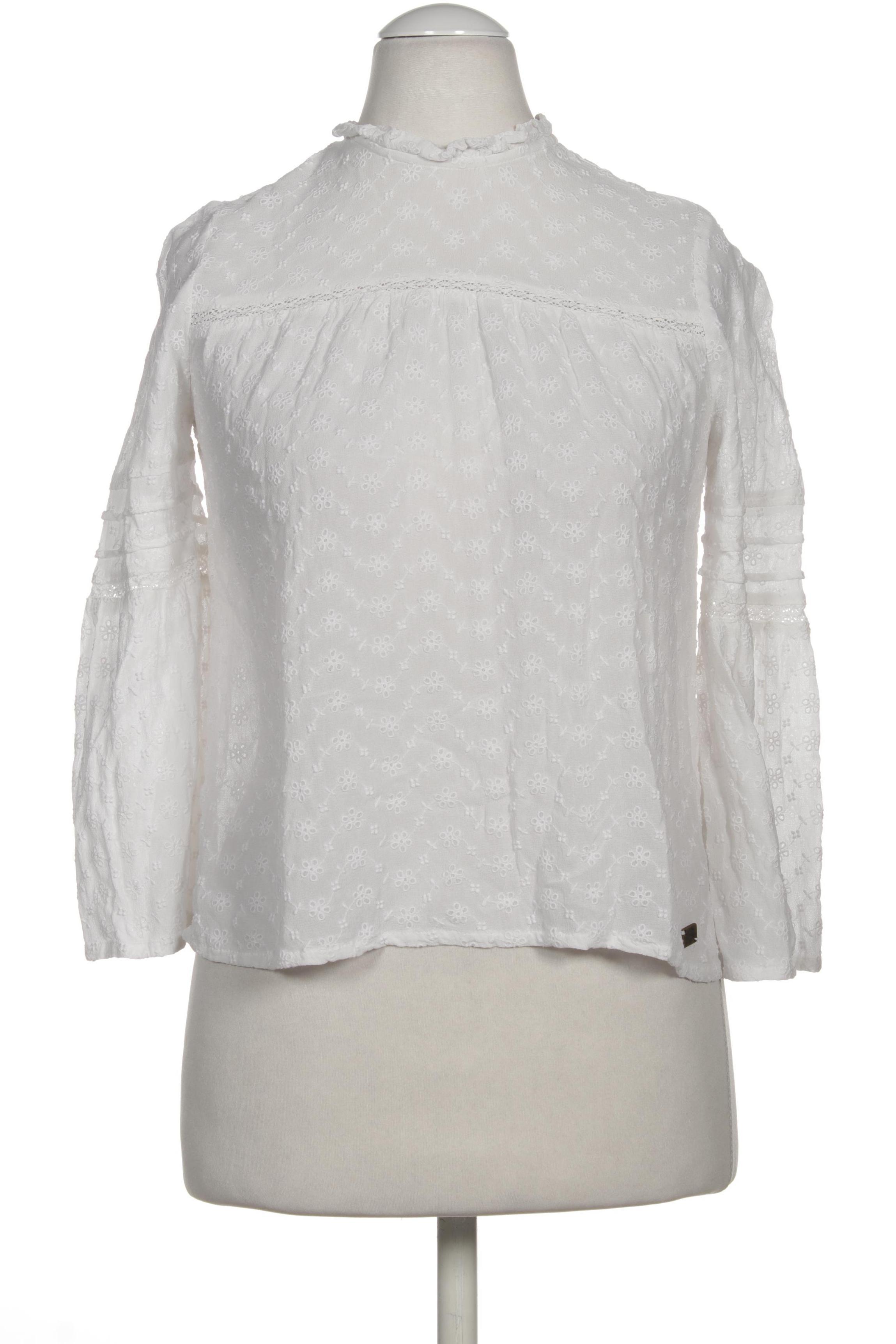 

Superdry Damen Bluse, weiß, Gr. 36