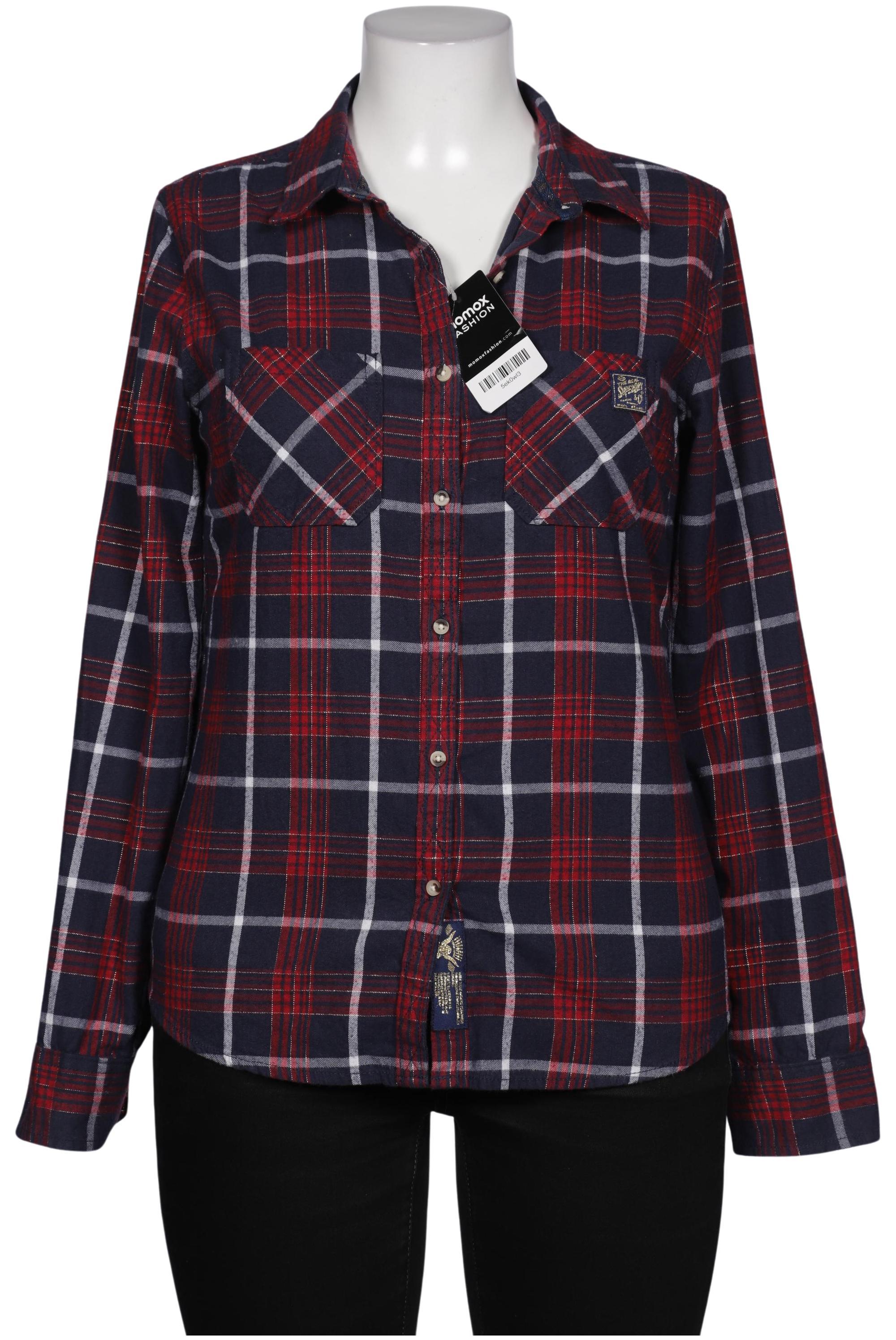 

Superdry Damen Bluse, marineblau, Gr. 42