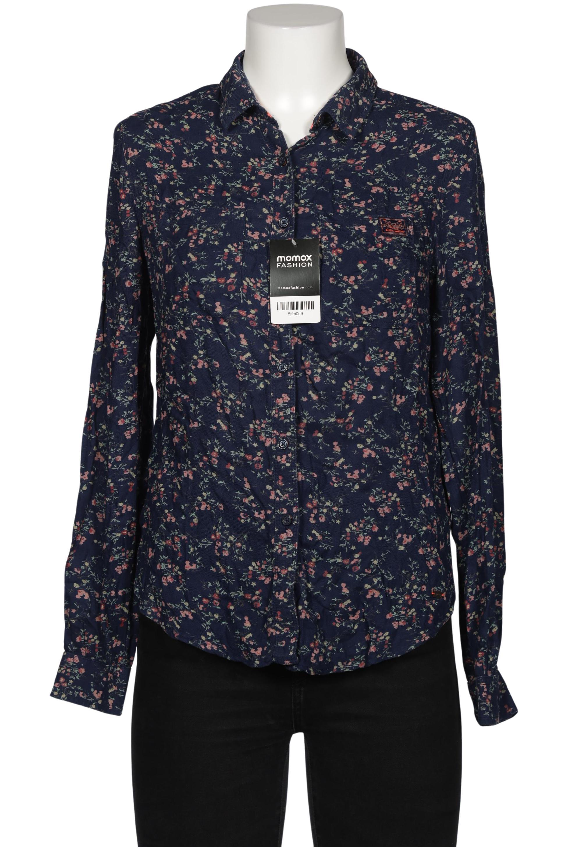 

Superdry Damen Bluse, marineblau, Gr. 38