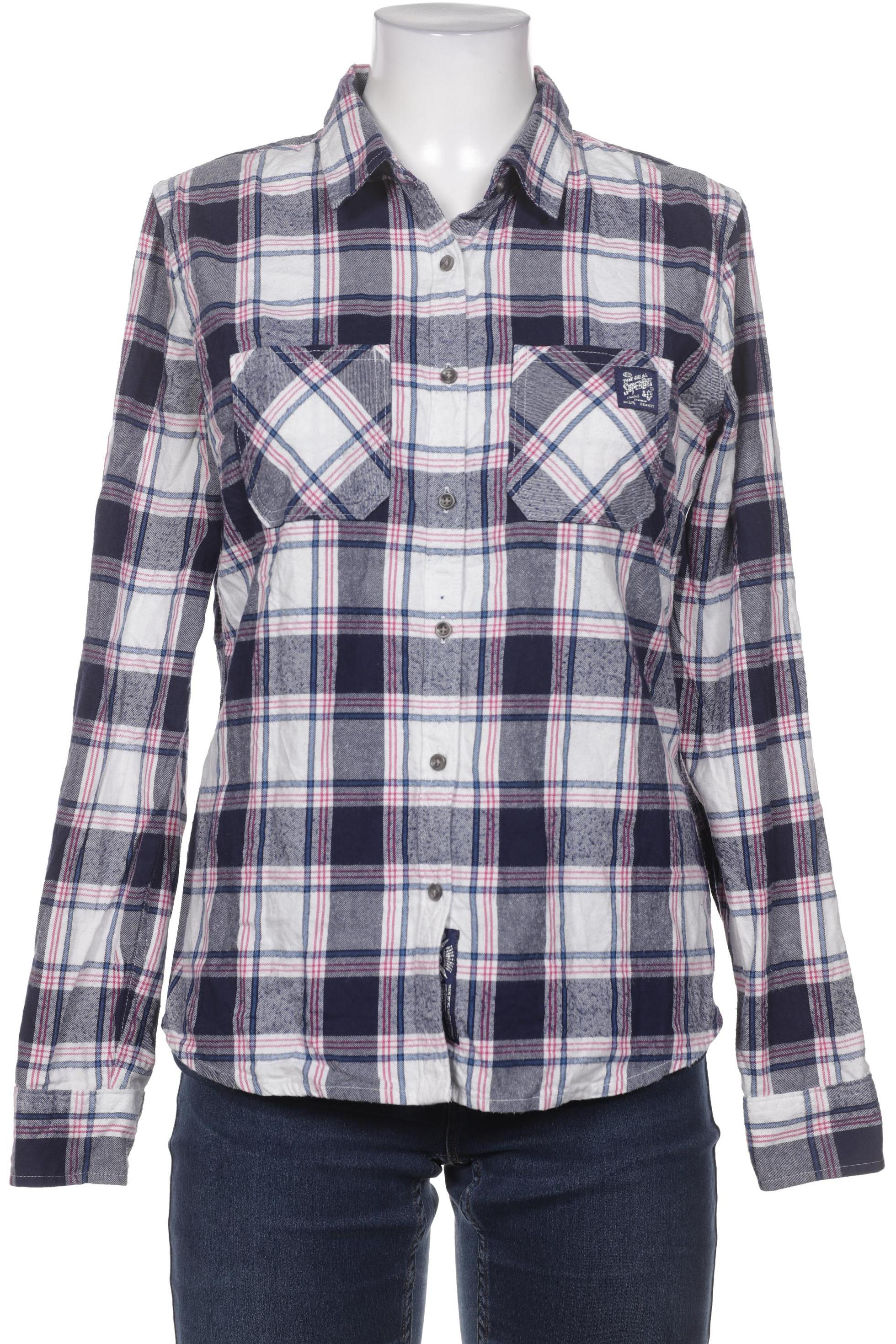 

Superdry Damen Bluse, marineblau, Gr. 42