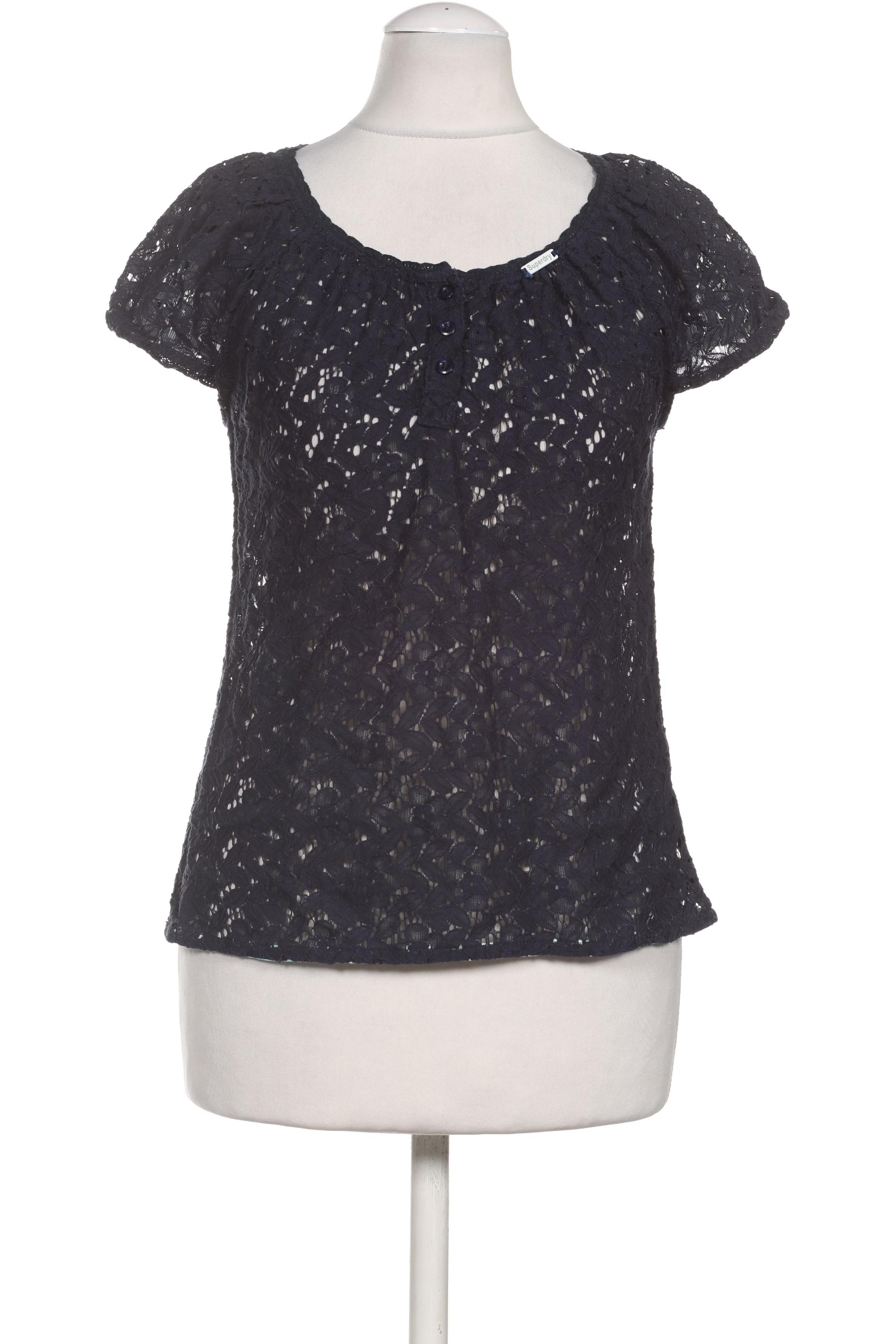 

Superdry Damen Bluse, marineblau, Gr. 34