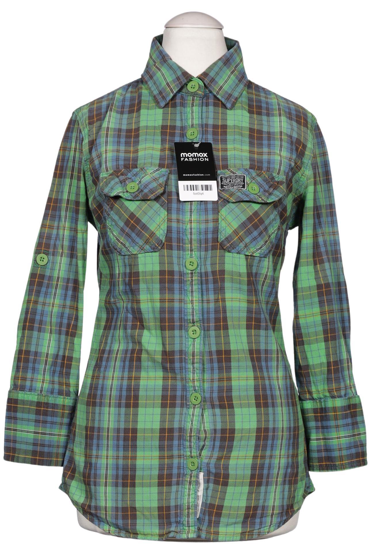 

Superdry Damen Bluse, grün, Gr. 36
