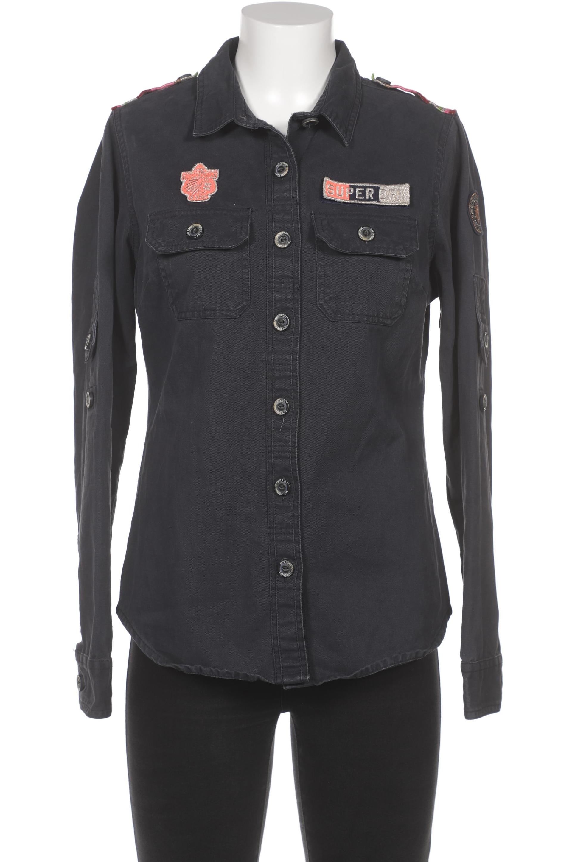 

Superdry Damen Bluse, marineblau, Gr. 42