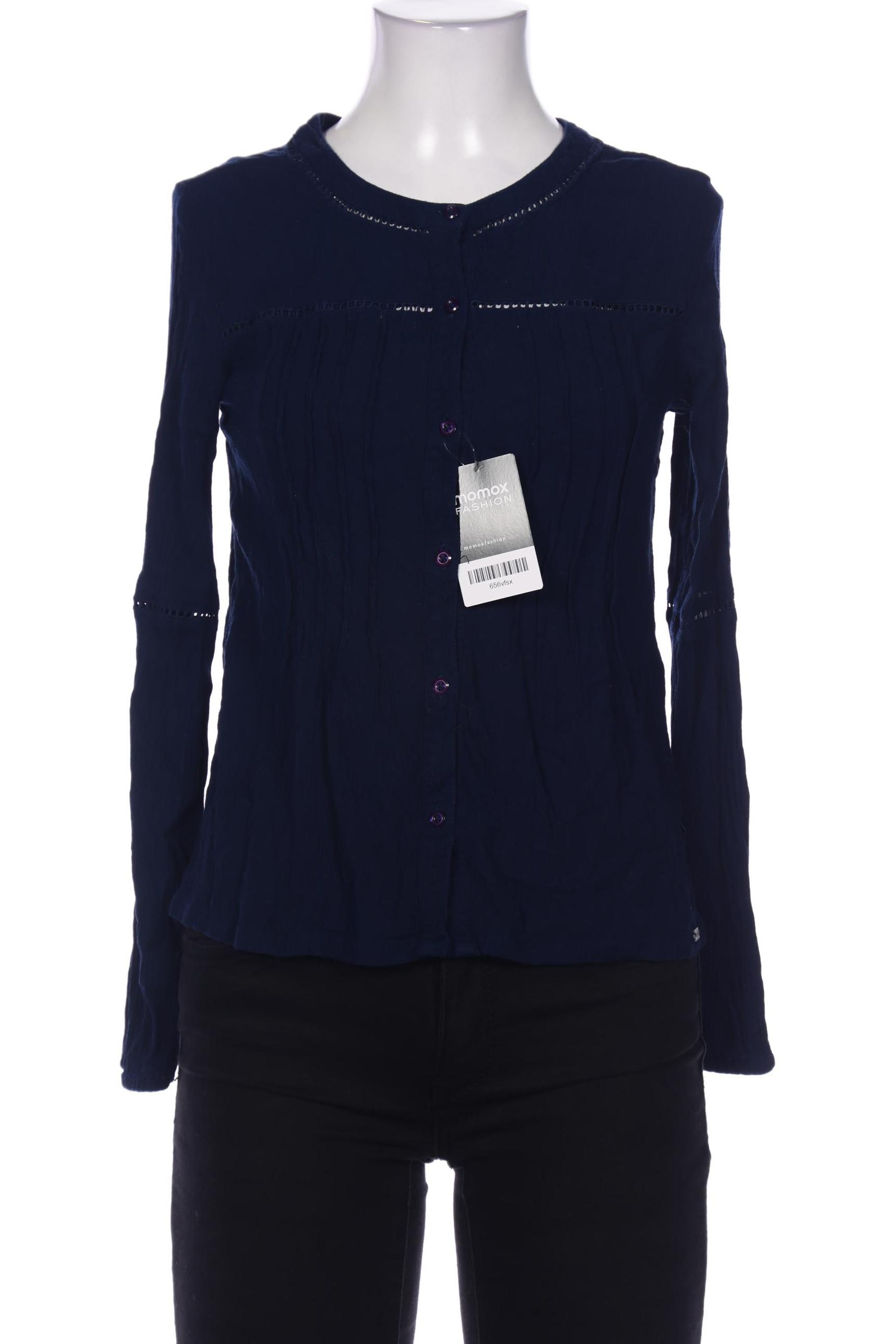 

Superdry Damen Bluse, blau, Gr. 34