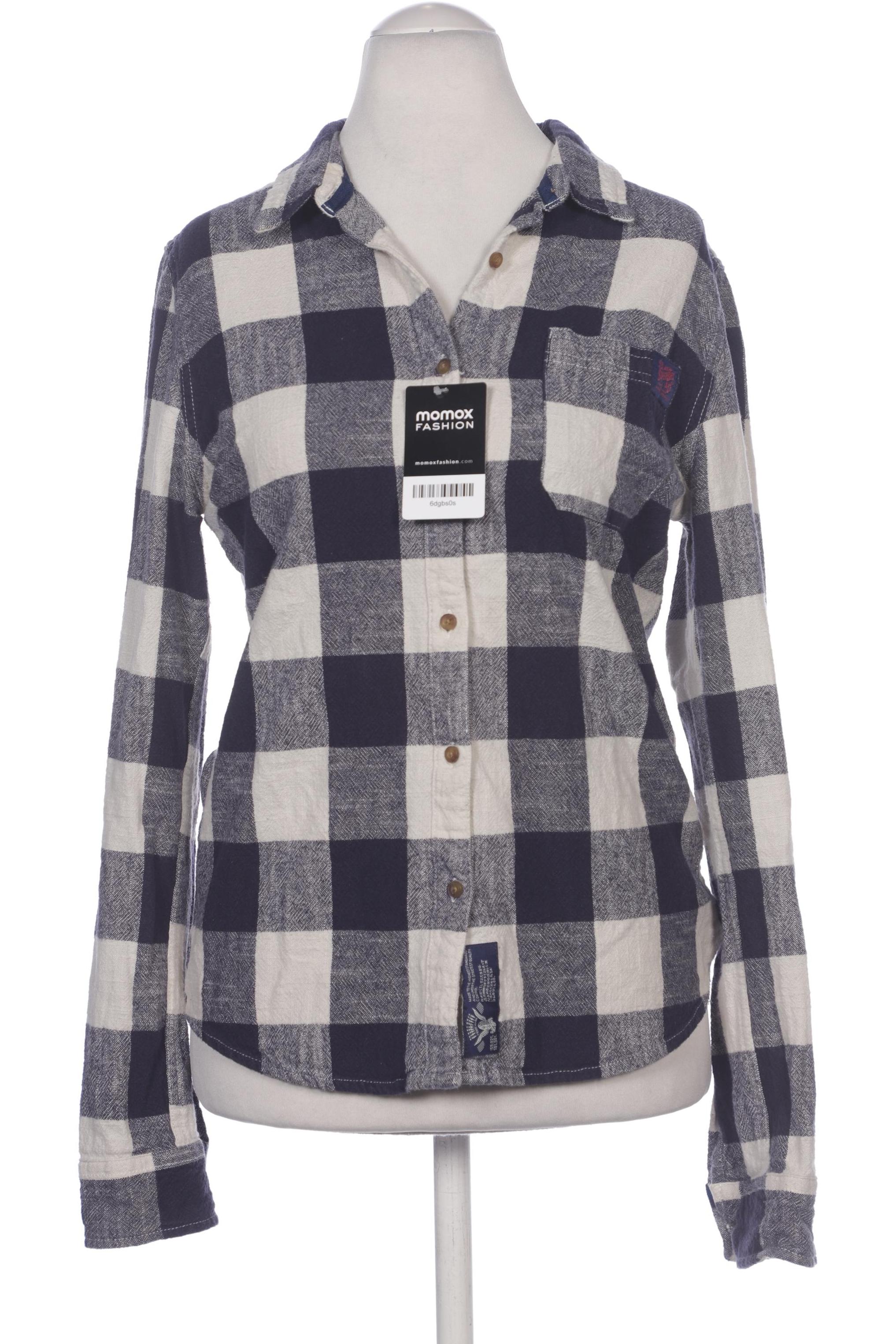 

Superdry Damen Bluse, marineblau, Gr. 38