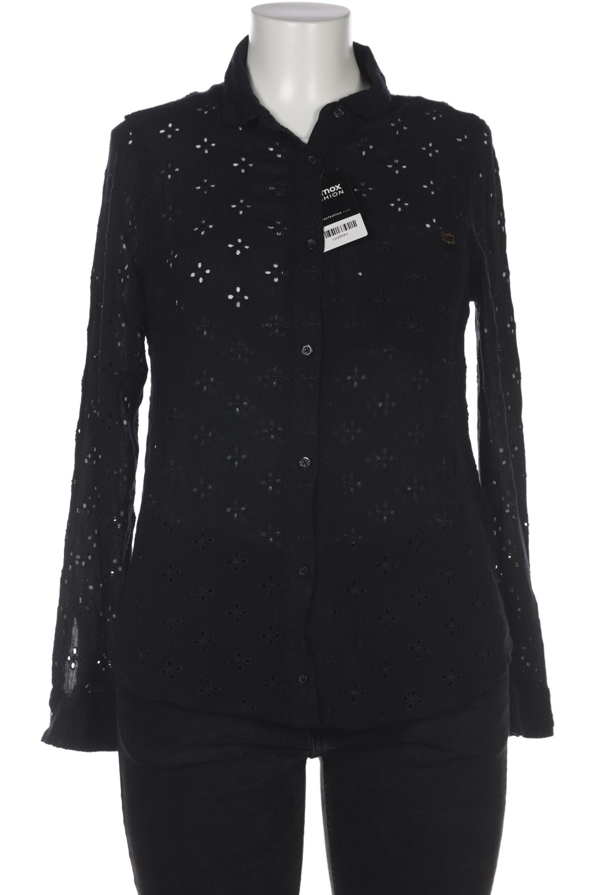 

Superdry Damen Bluse, marineblau, Gr. 36