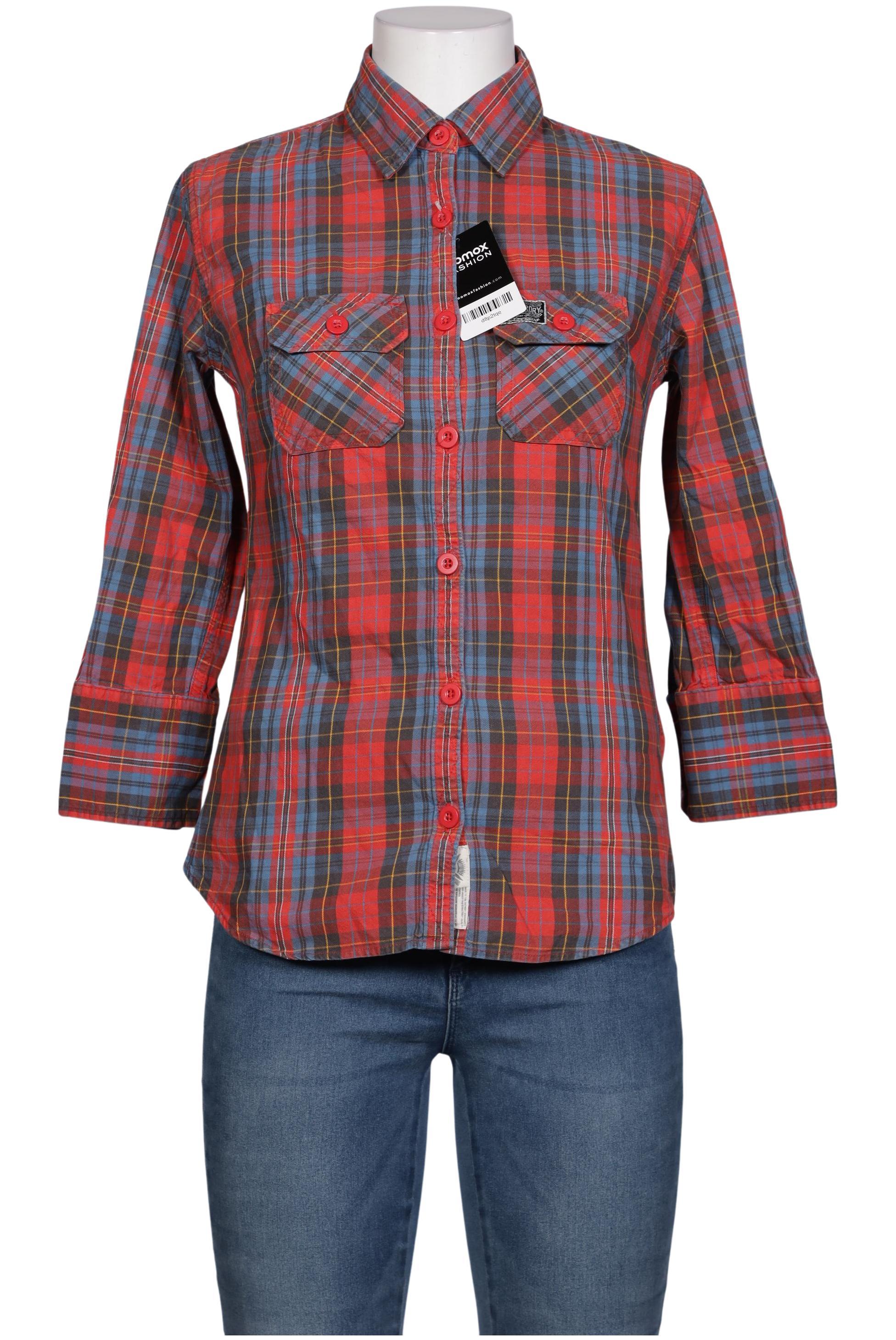 

Superdry Damen Bluse, rot, Gr. 42