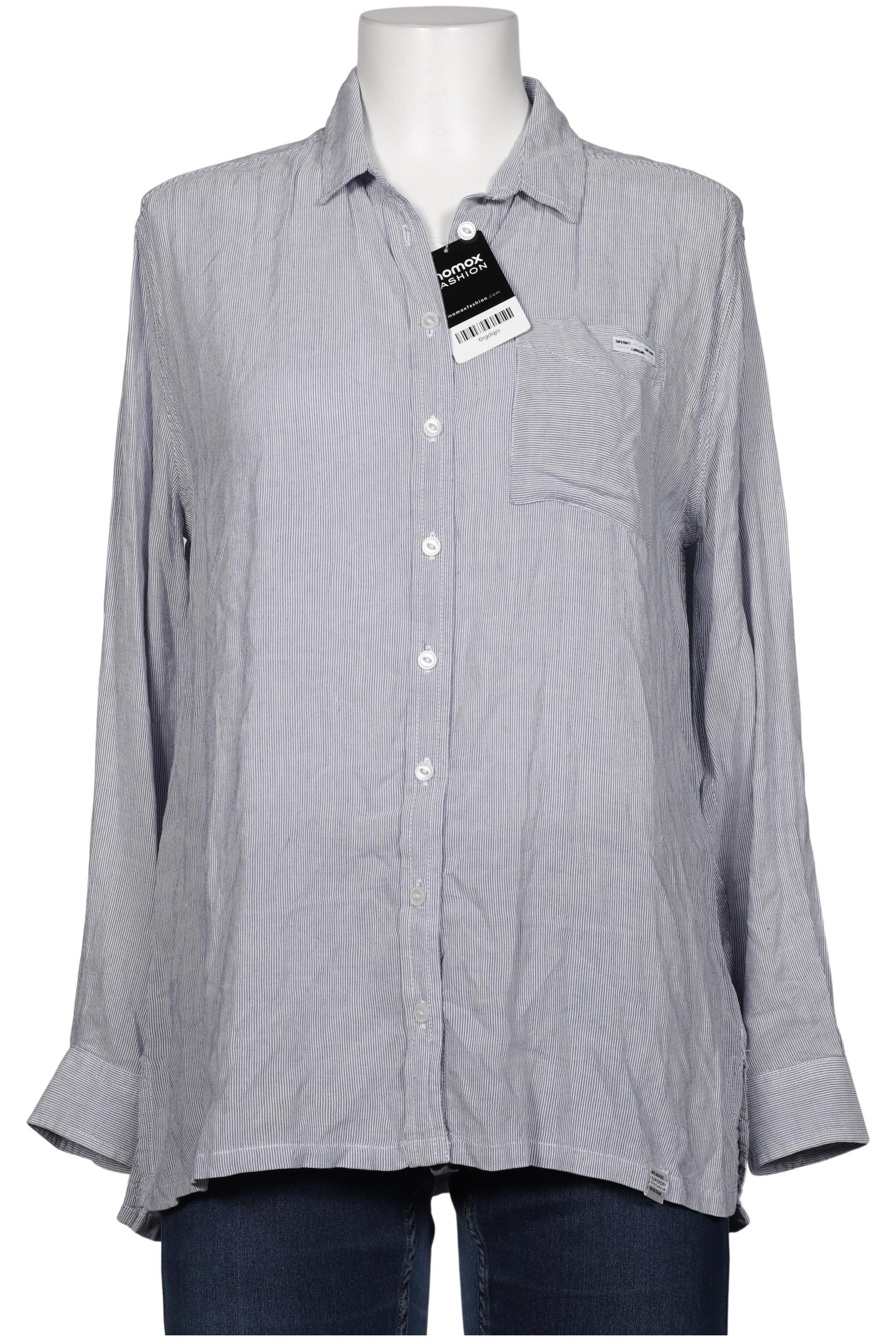 

Superdry Damen Bluse, hellblau, Gr. 40
