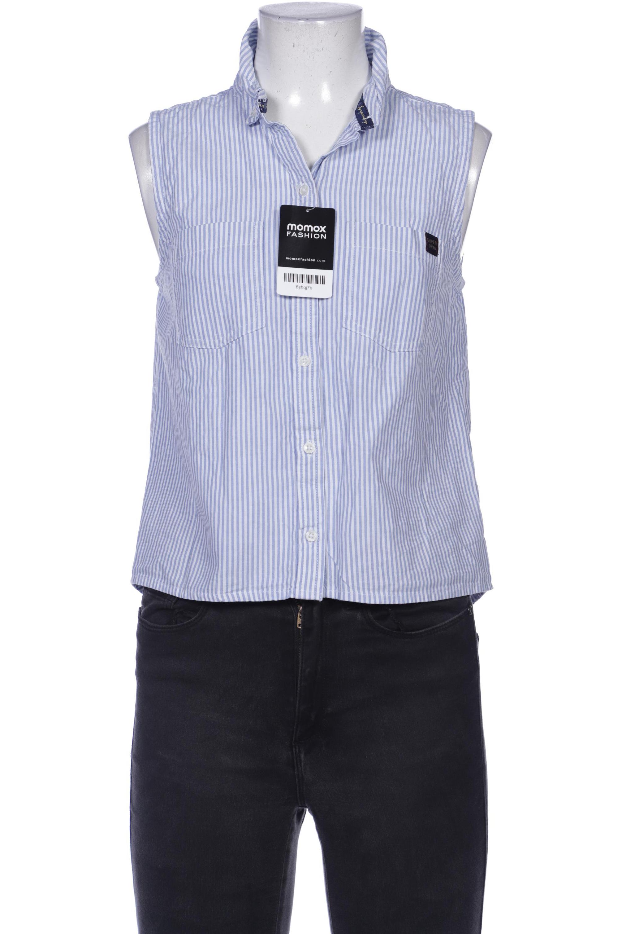 

Superdry Damen Bluse, blau, Gr. 36