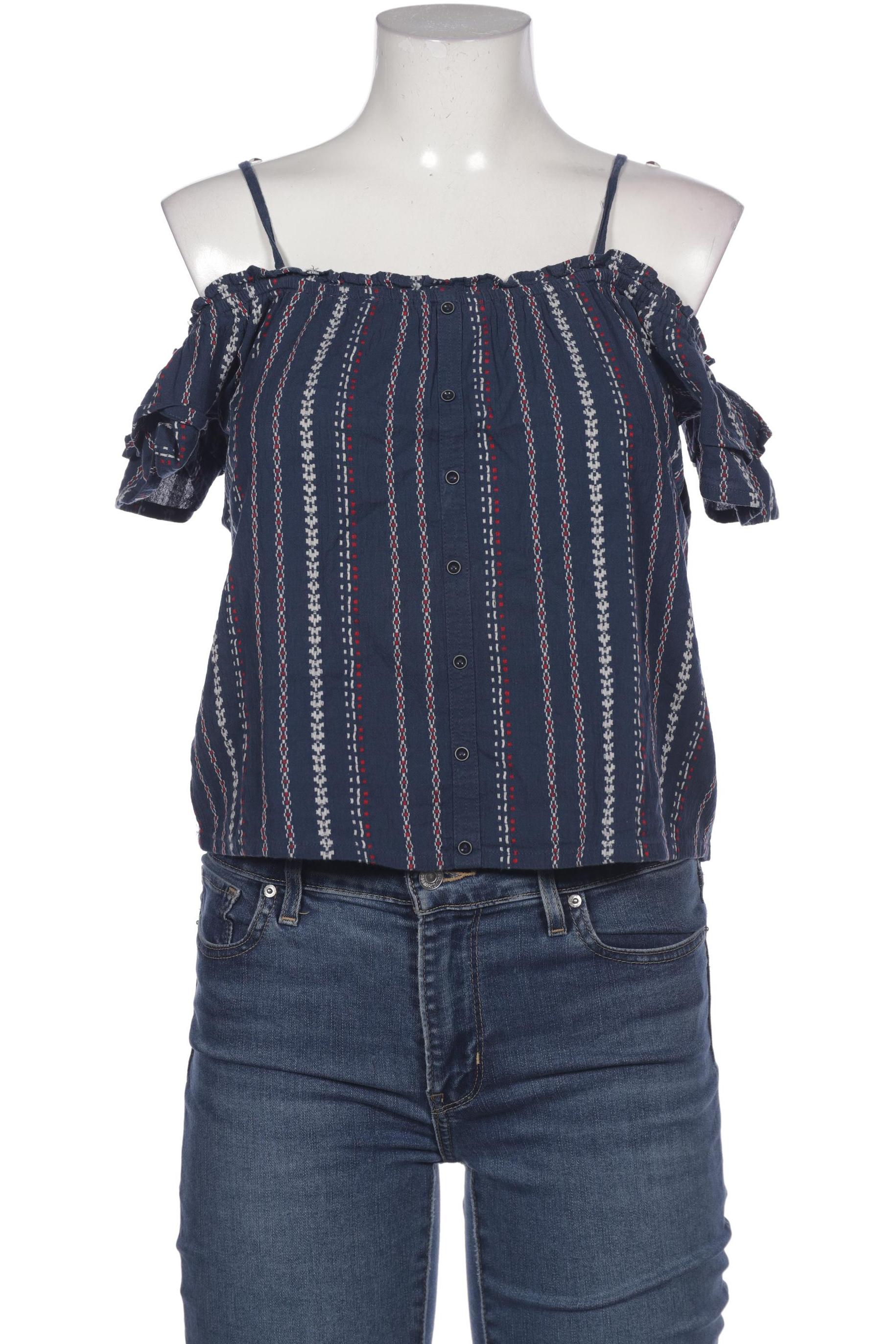 

Superdry Damen Bluse, marineblau