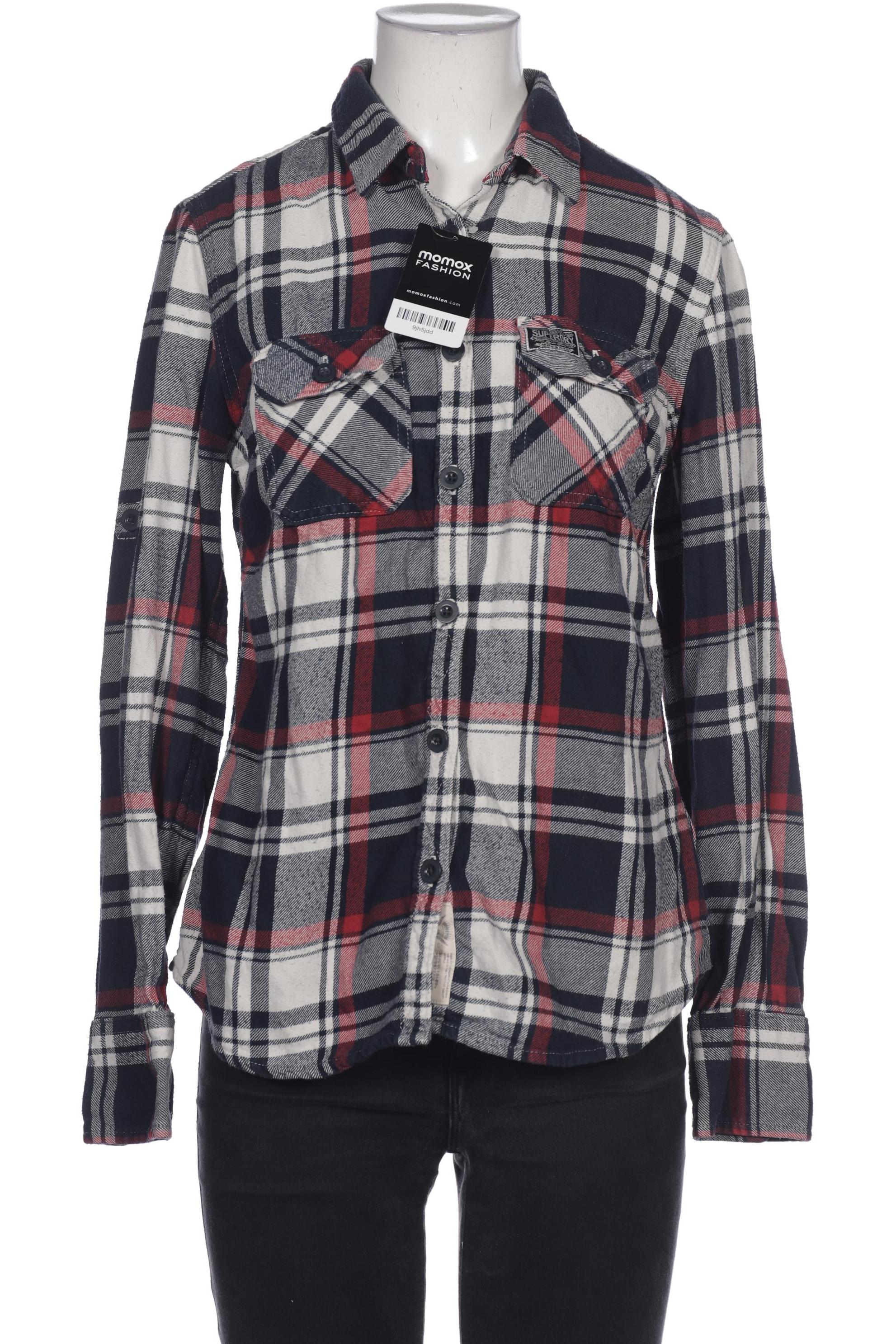 

Superdry Damen Bluse, marineblau, Gr. 38