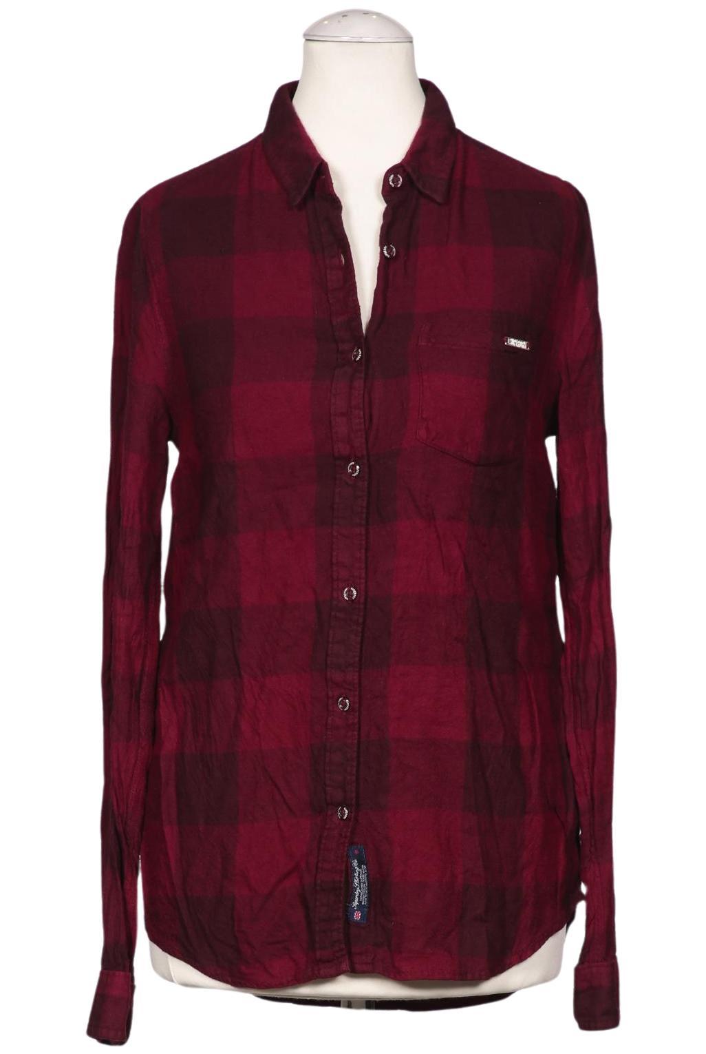 

Superdry Damen Bluse, rot, Gr. 34