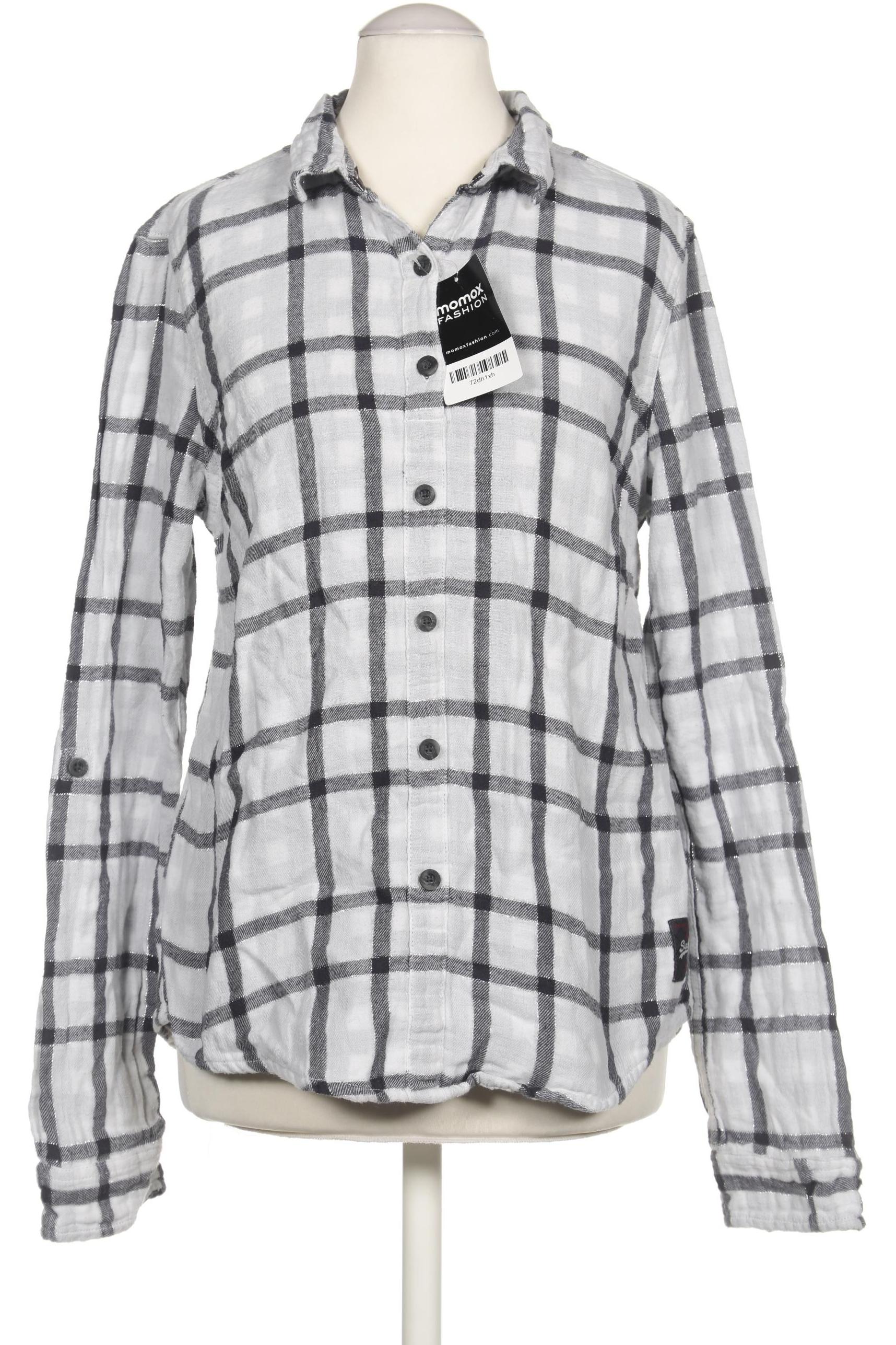 

Superdry Damen Bluse, weiß, Gr. 36