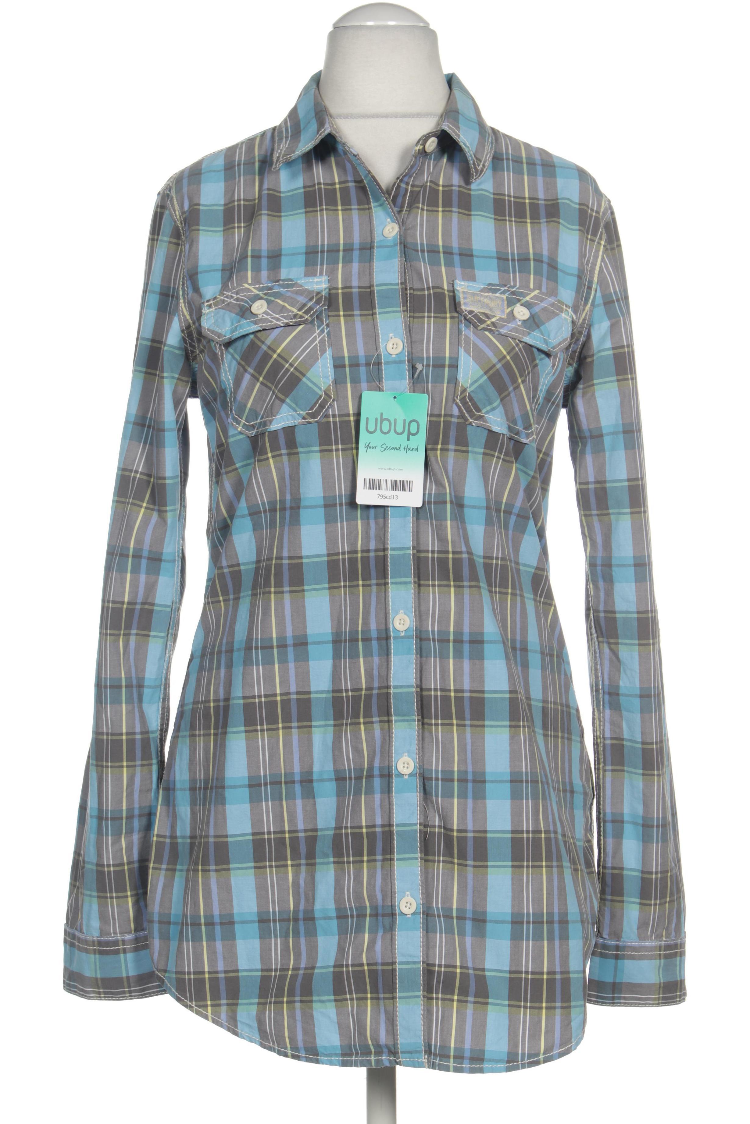 

Superdry Damen Bluse, blau, Gr.