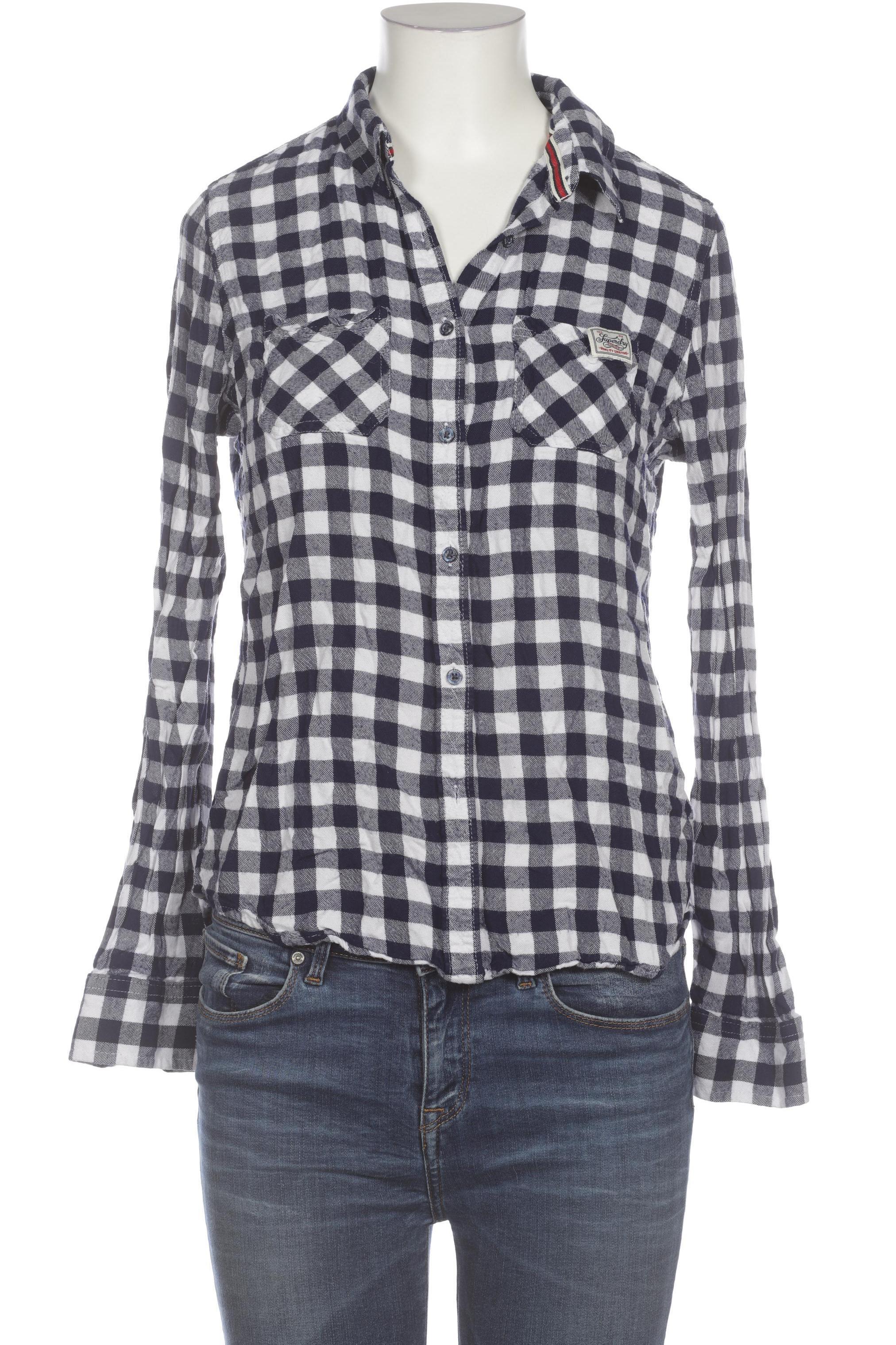 

Superdry Damen Bluse, blau, Gr.